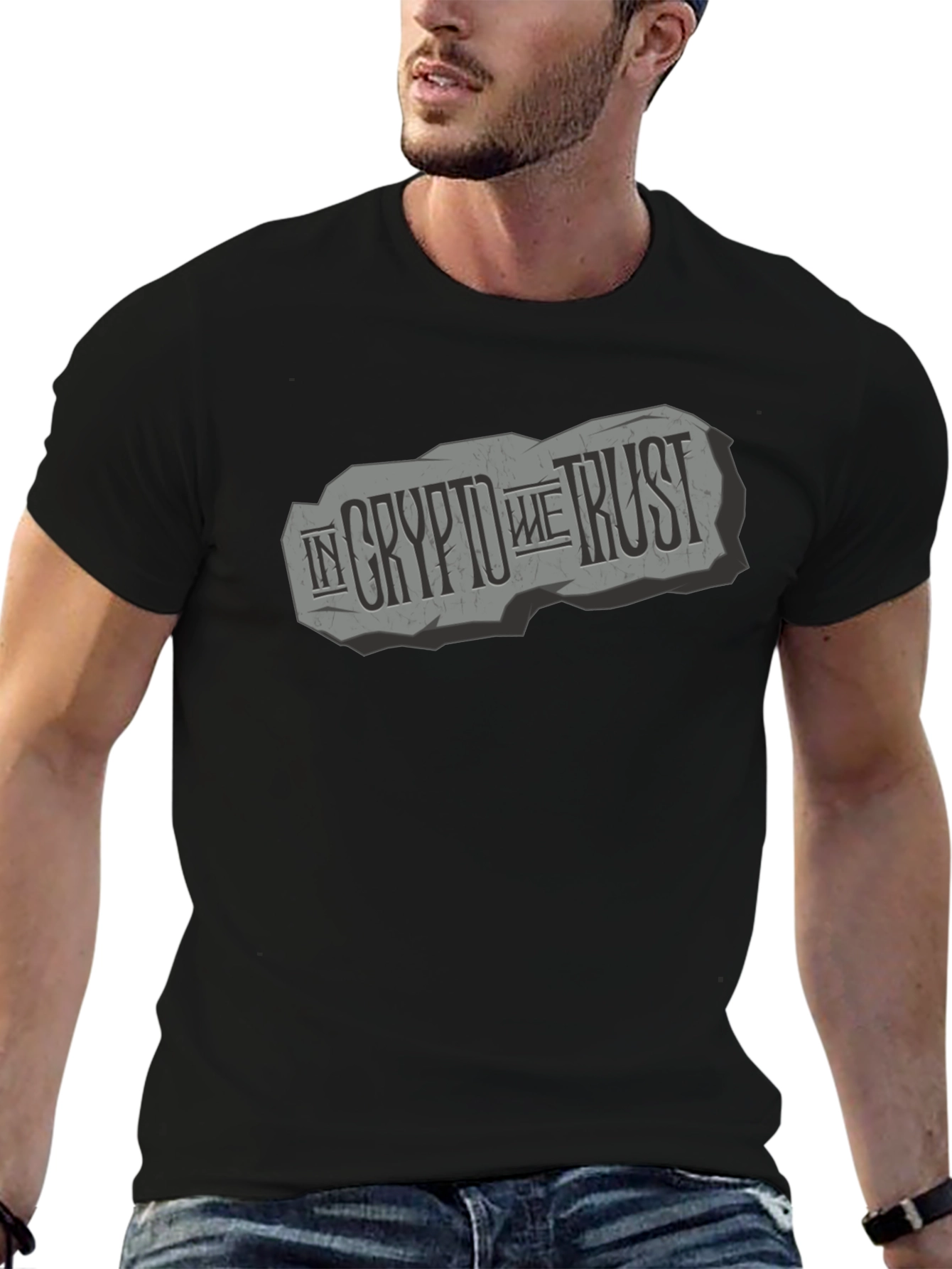 In Crypto We Trust Graphic Tee