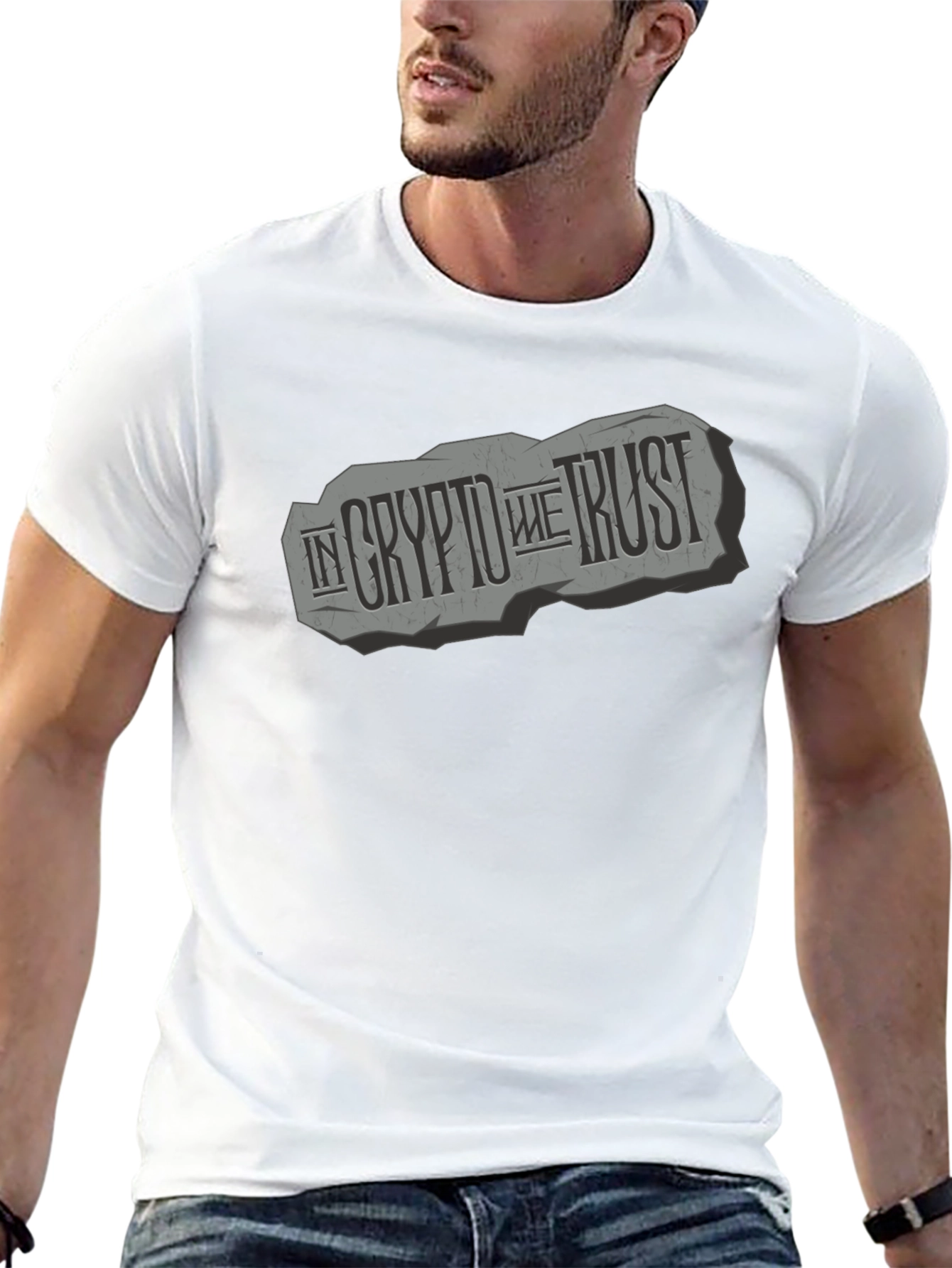 In Crypto We Trust Graphic Tee