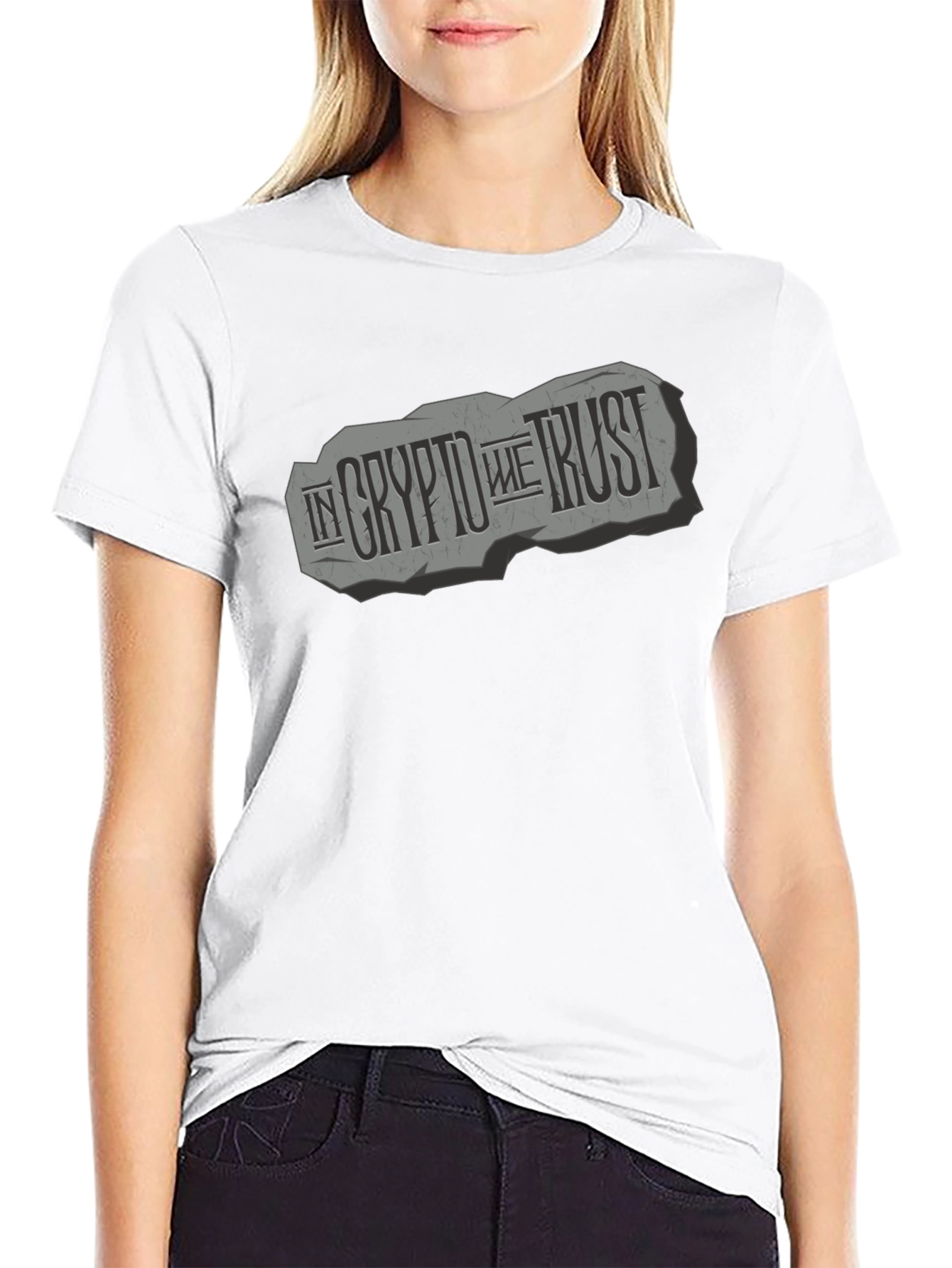In Crypto We Trust Graphic Tee