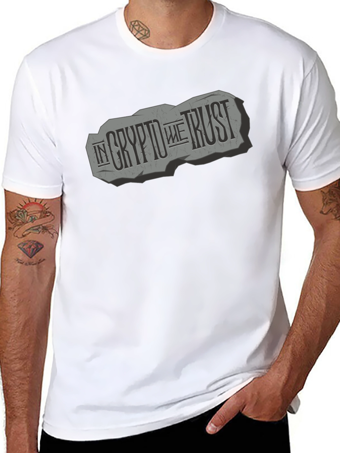 In Crypto We Trust Graphic Tee