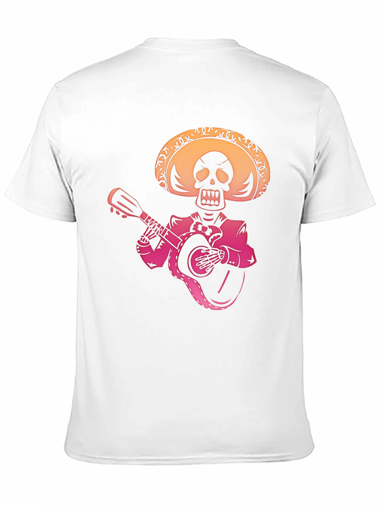 Mariachi Skeleton T-Shirt - Day of the Dead Style