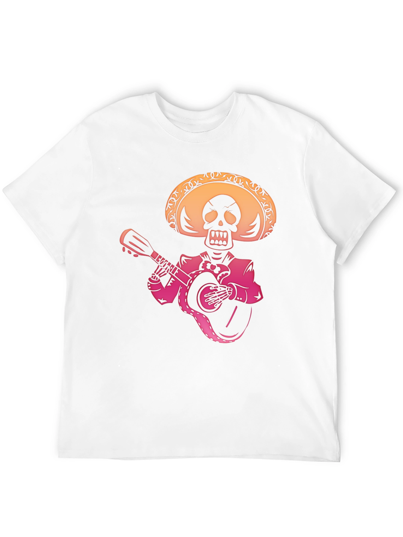 Mariachi Skeleton T-Shirt - Day of the Dead Style