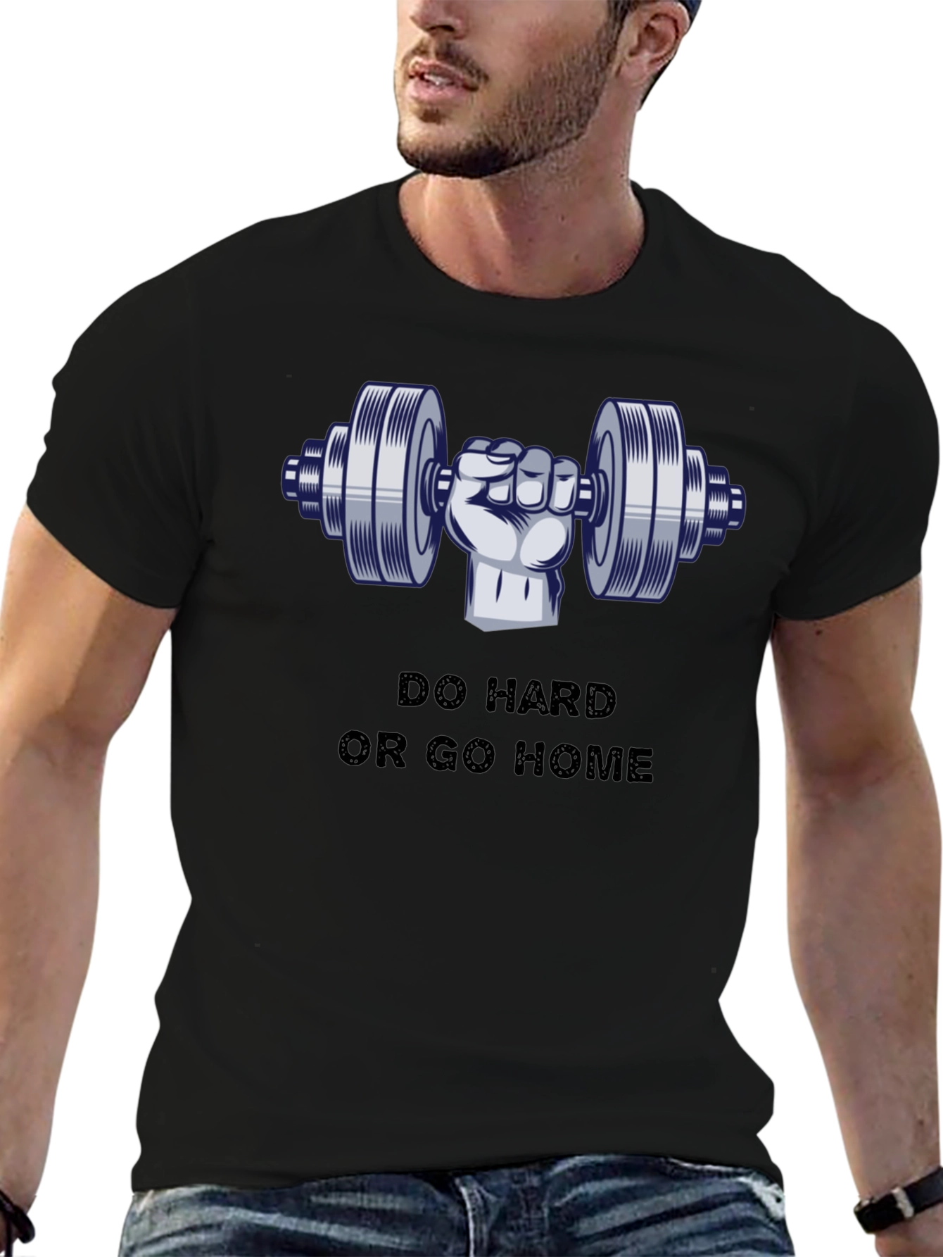 Do Hard or Go Home Graphic T-Shirt
