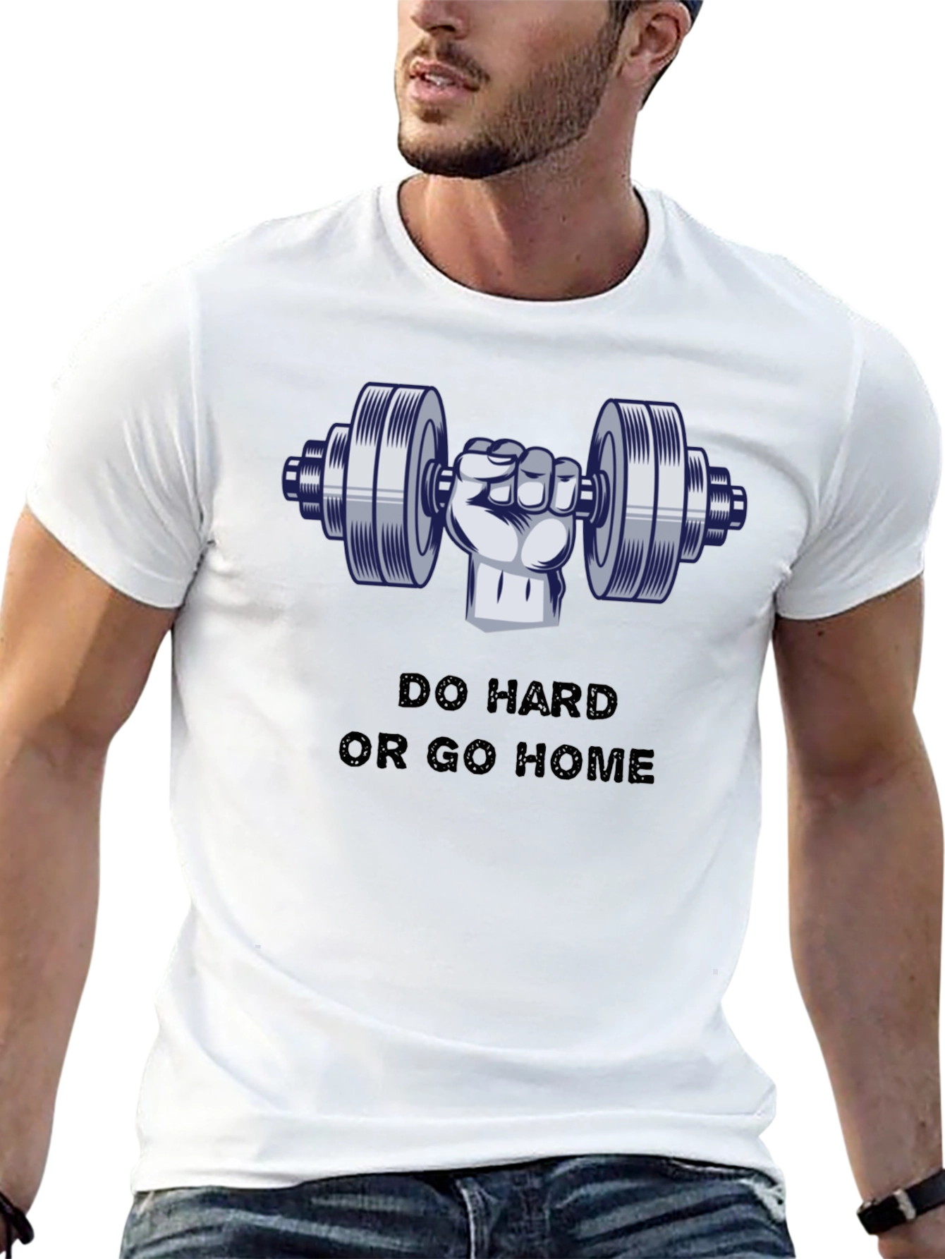 Do Hard or Go Home Graphic T-Shirt
