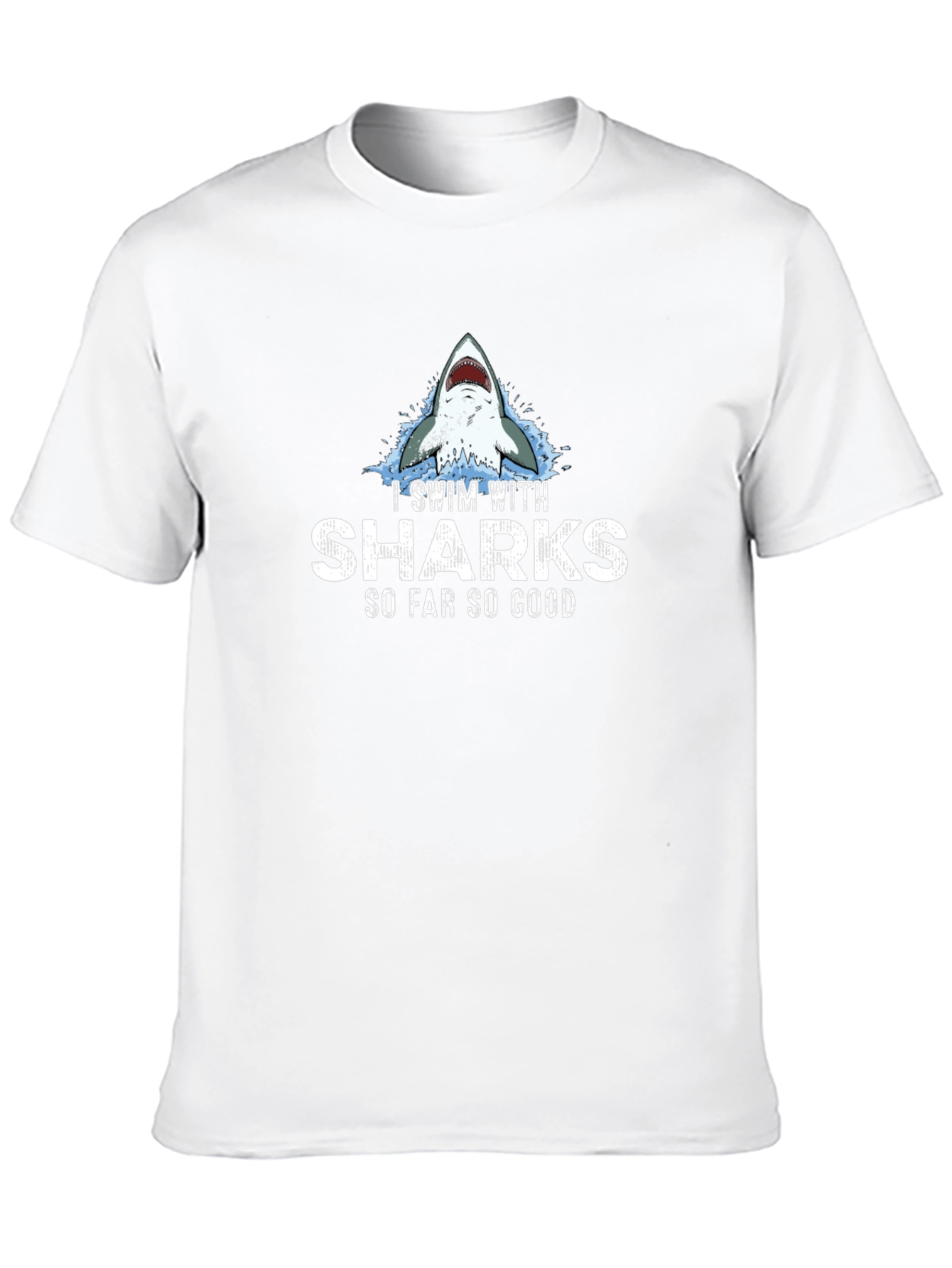 I Swim with Sharks Graphic T-Shirt