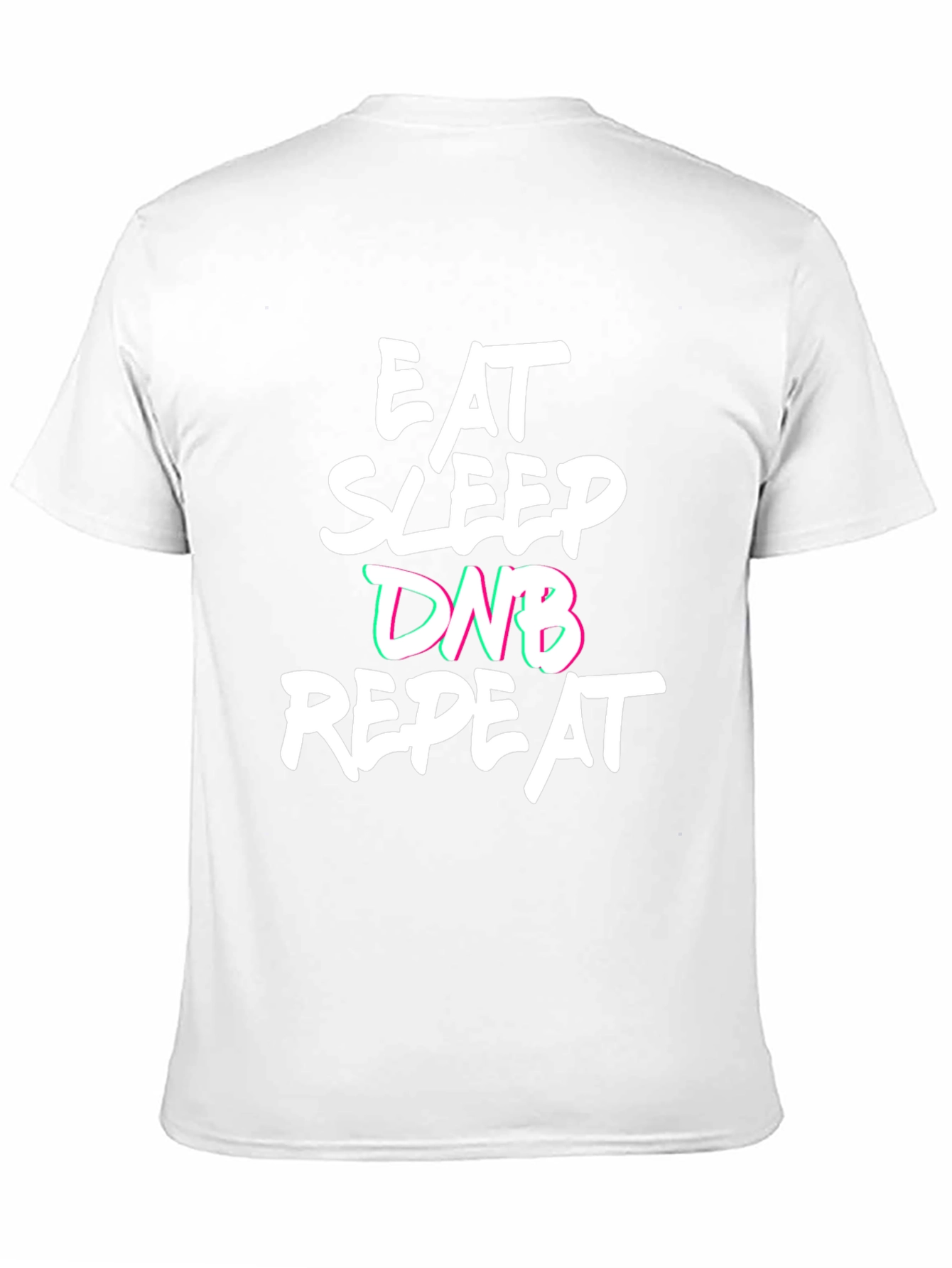 Eat Sleep DNB Repeat Black T-Shirt