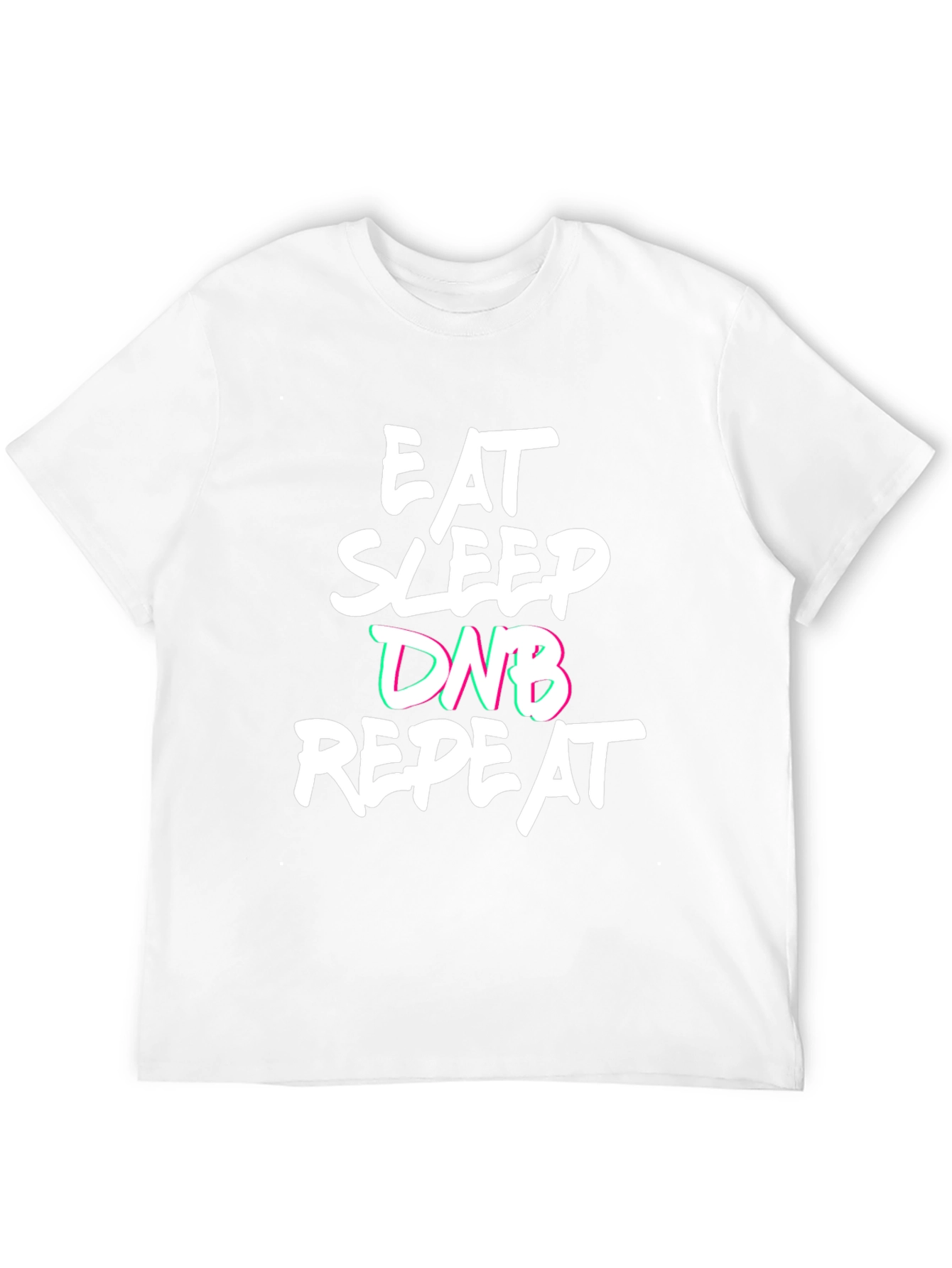 Eat Sleep DNB Repeat Black T-Shirt