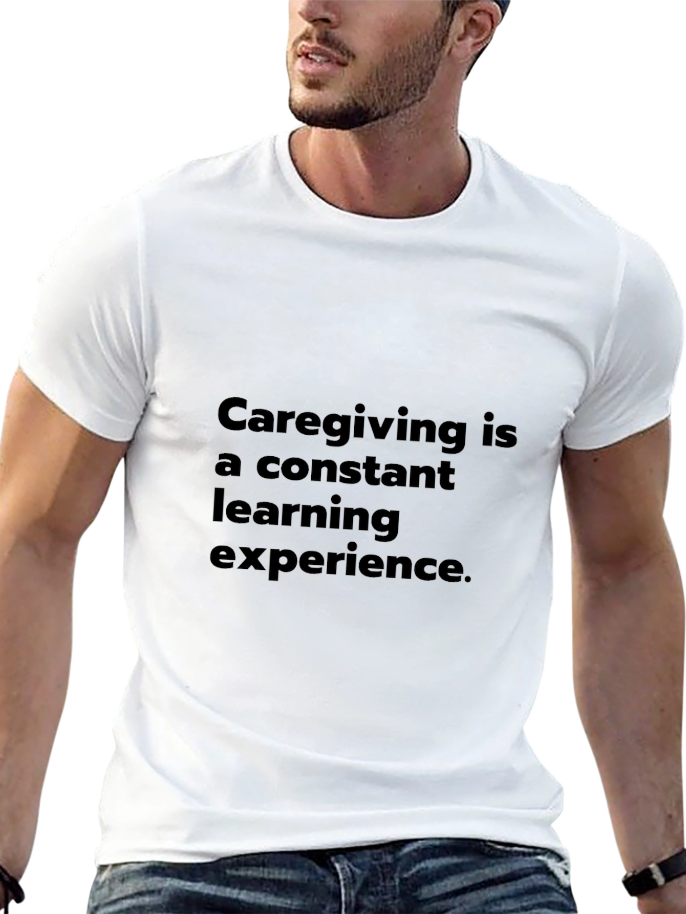 Caregiving Learning Experience Black T-Shirt