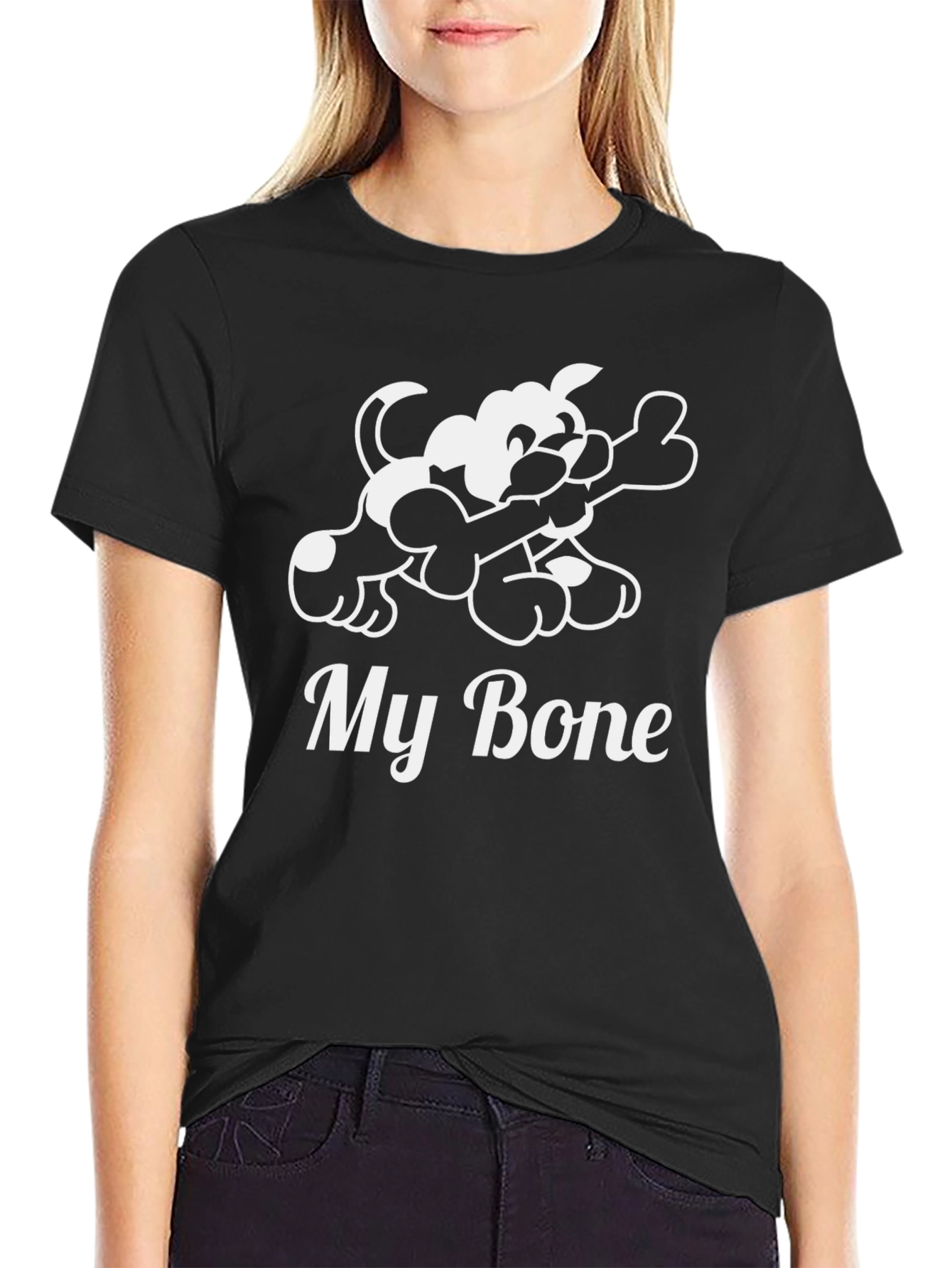 My Bone T-Shirt - Funny Dog Graphic Tee