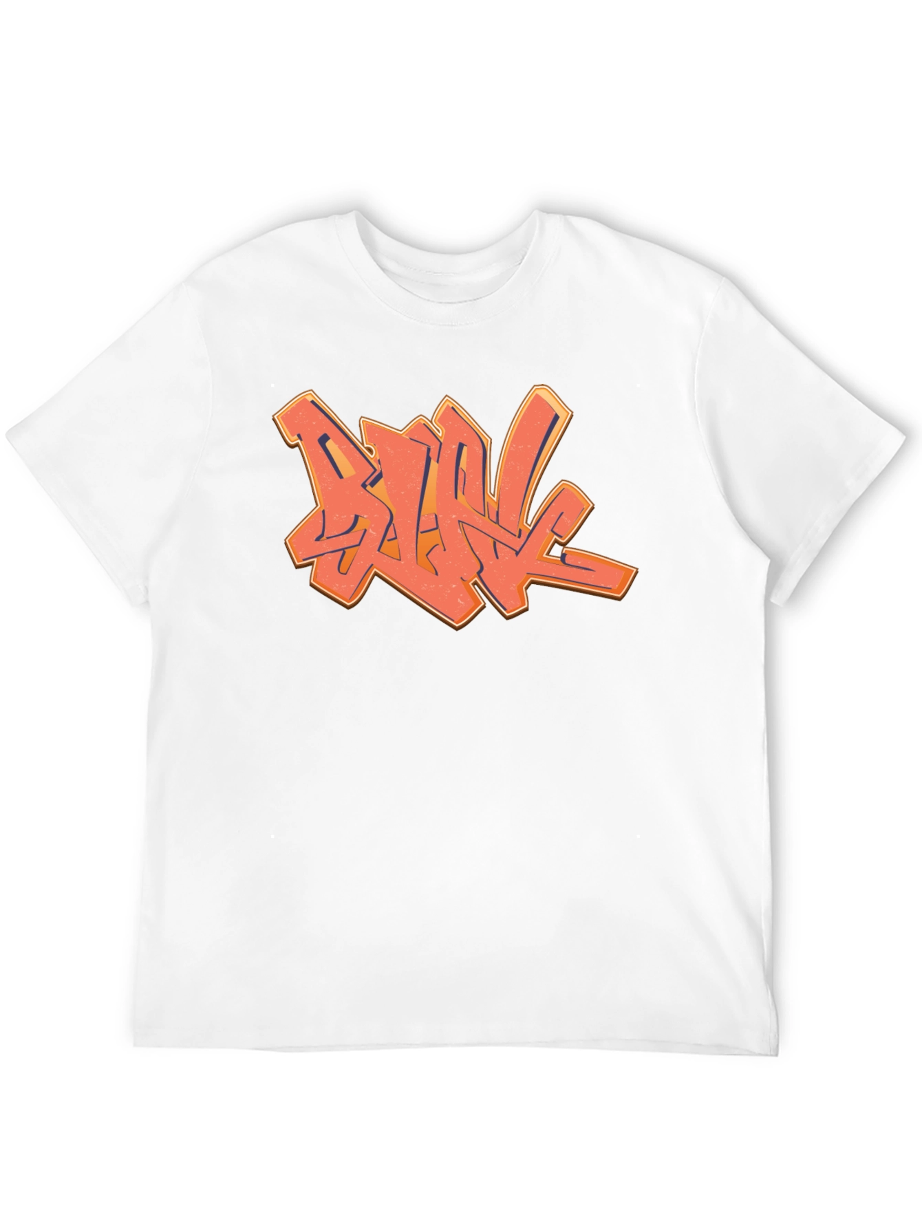 Cool Graffiti Design Black T-Shirt