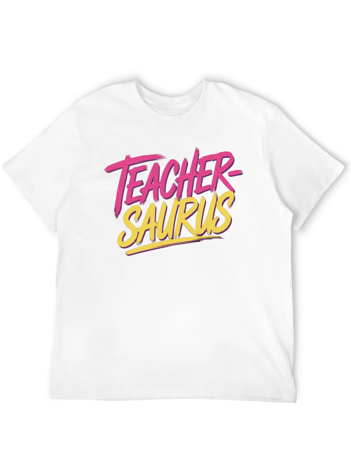 Teacher-Saurus Black Graphic Tee