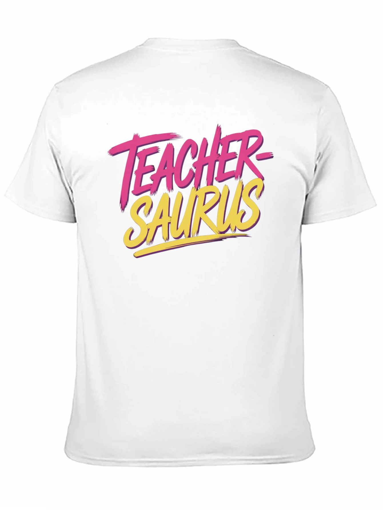 Teacher-Saurus Black Graphic Tee