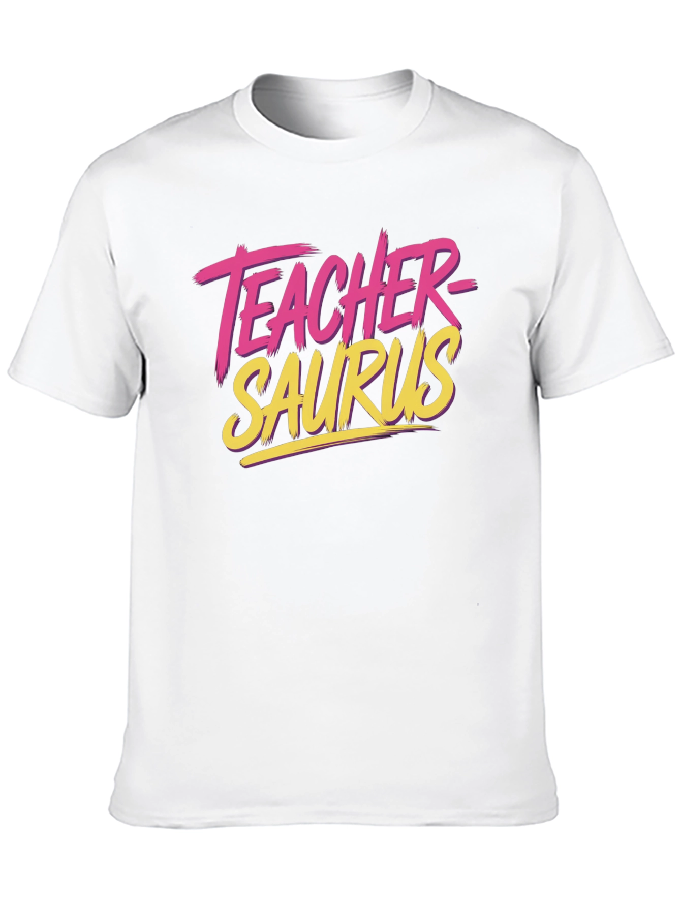 Teacher-Saurus Black Graphic Tee