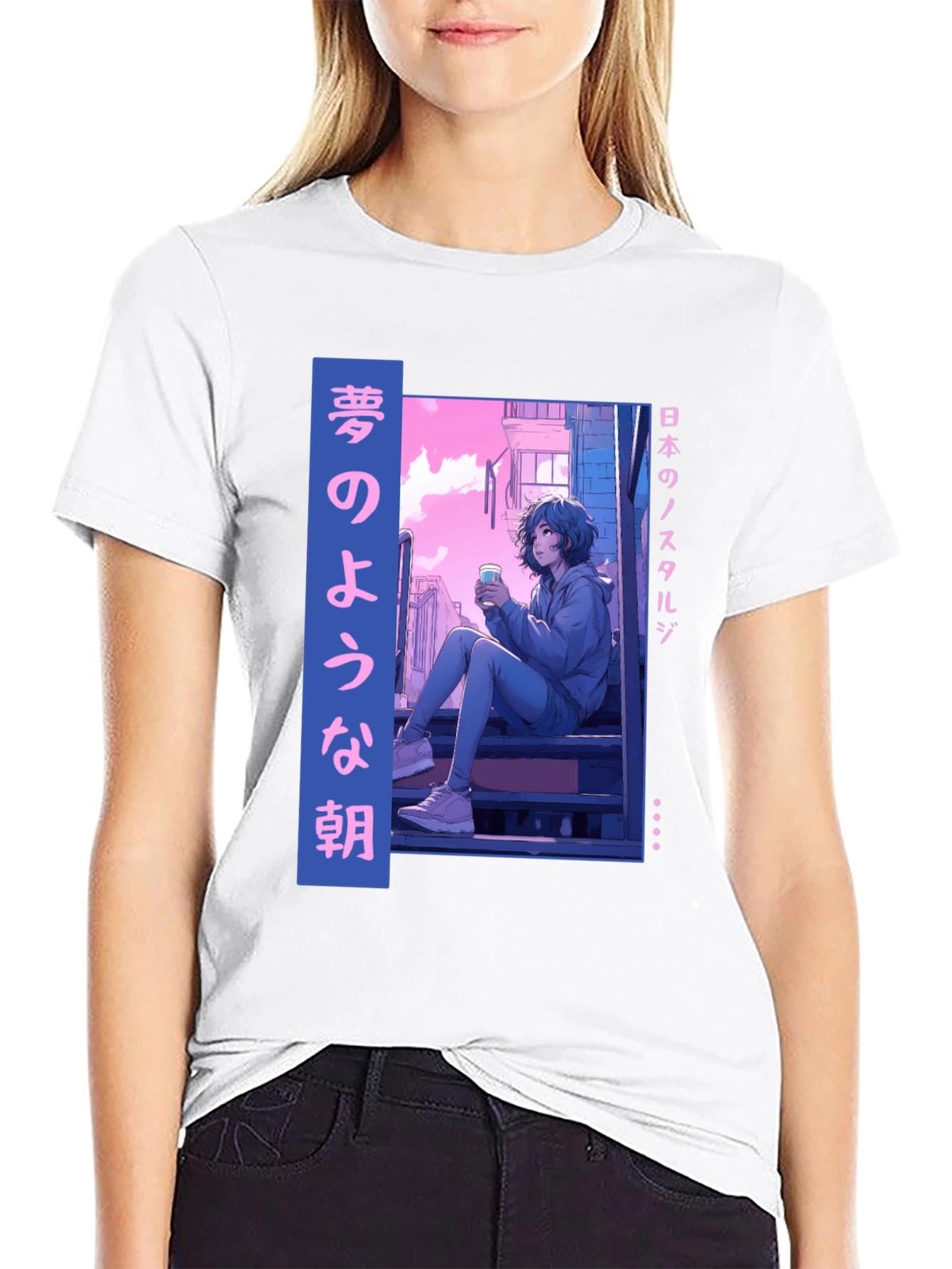 Anime Nostalgia T-Shirt - Relaxed Aesthetic Streetwear