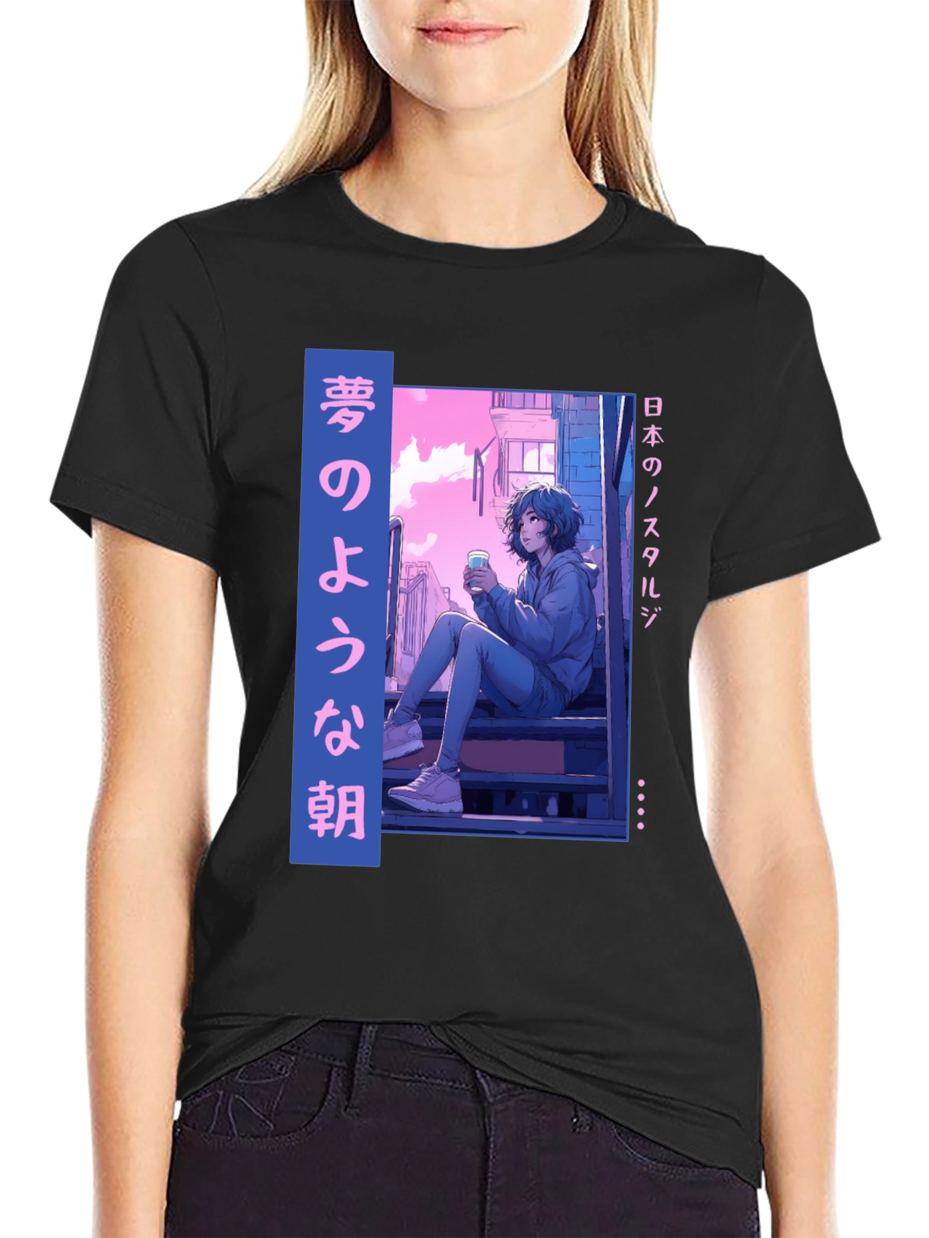 Anime Nostalgia T-Shirt - Relaxed Aesthetic Streetwear