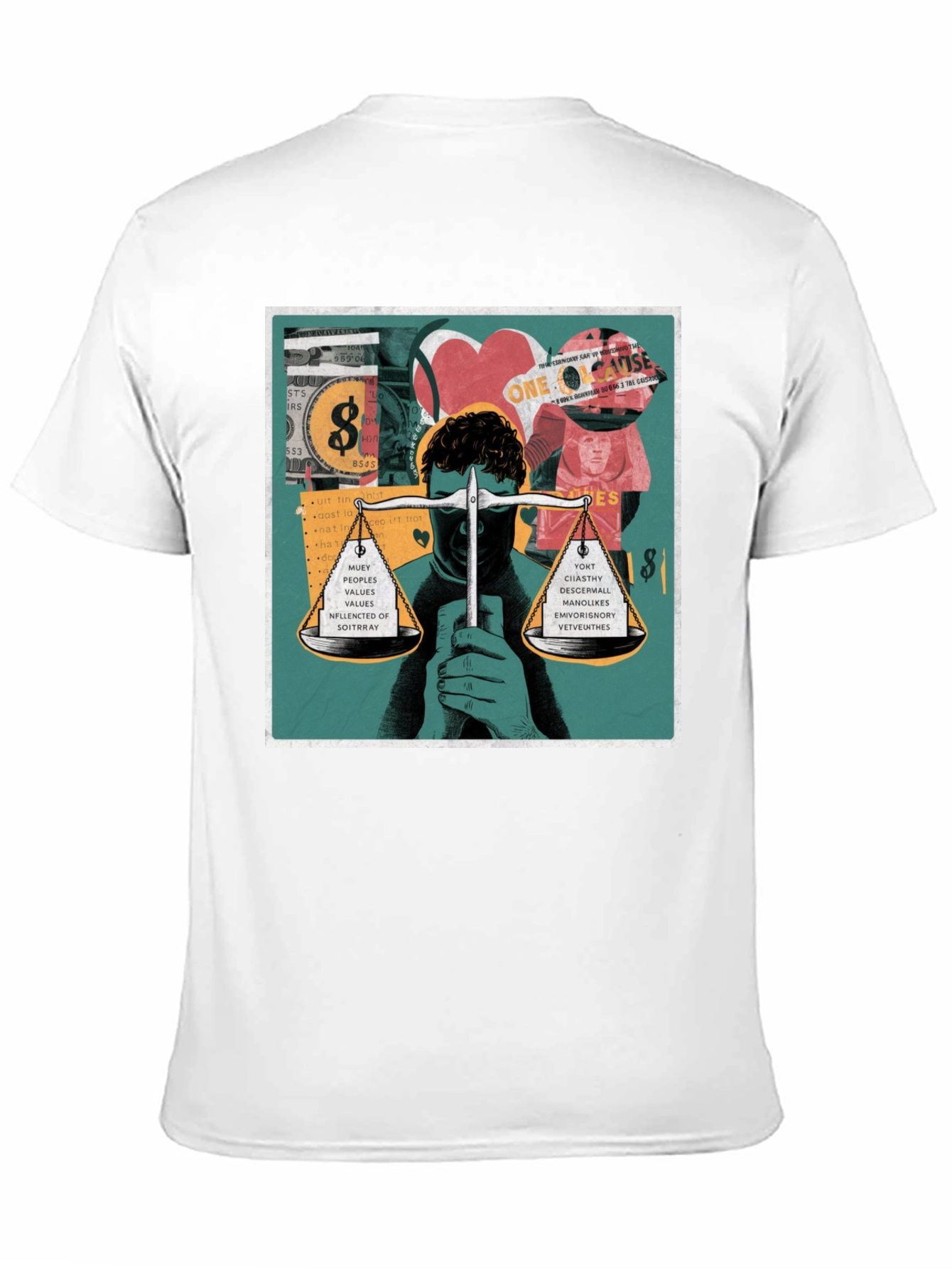 Unique Graphic Print T-Shirt