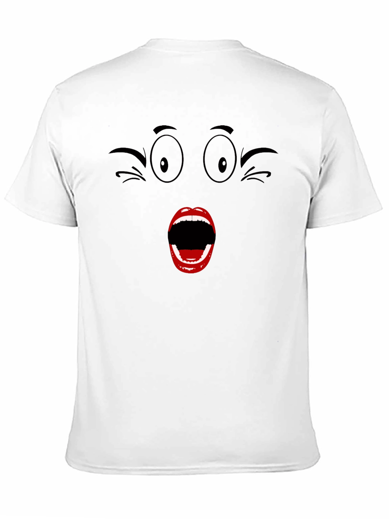 Funny Face T-Shirt - Expressive Graphic Tee