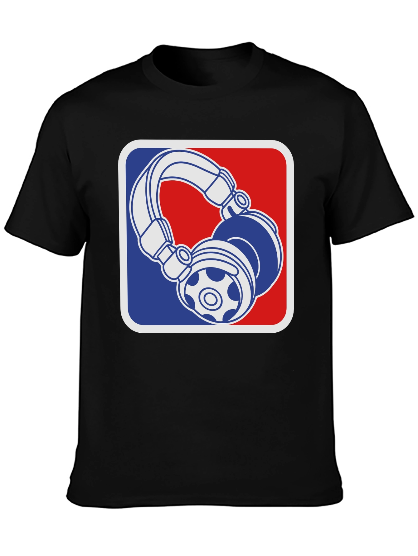 Headphone Graphic Tee - Retro Music Lover T-Shirt