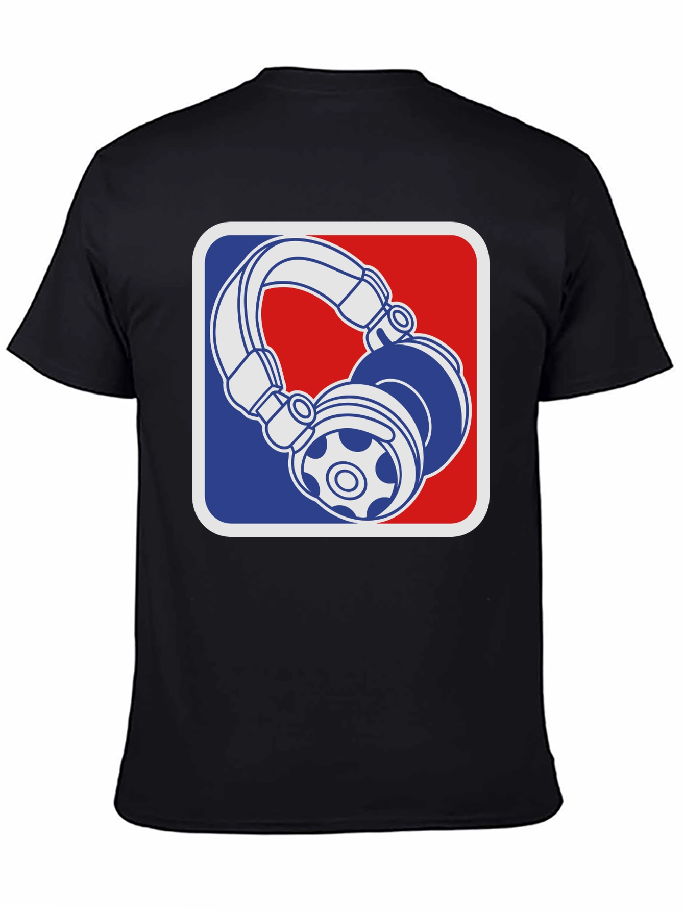 Headphone Graphic Tee - Retro Music Lover T-Shirt