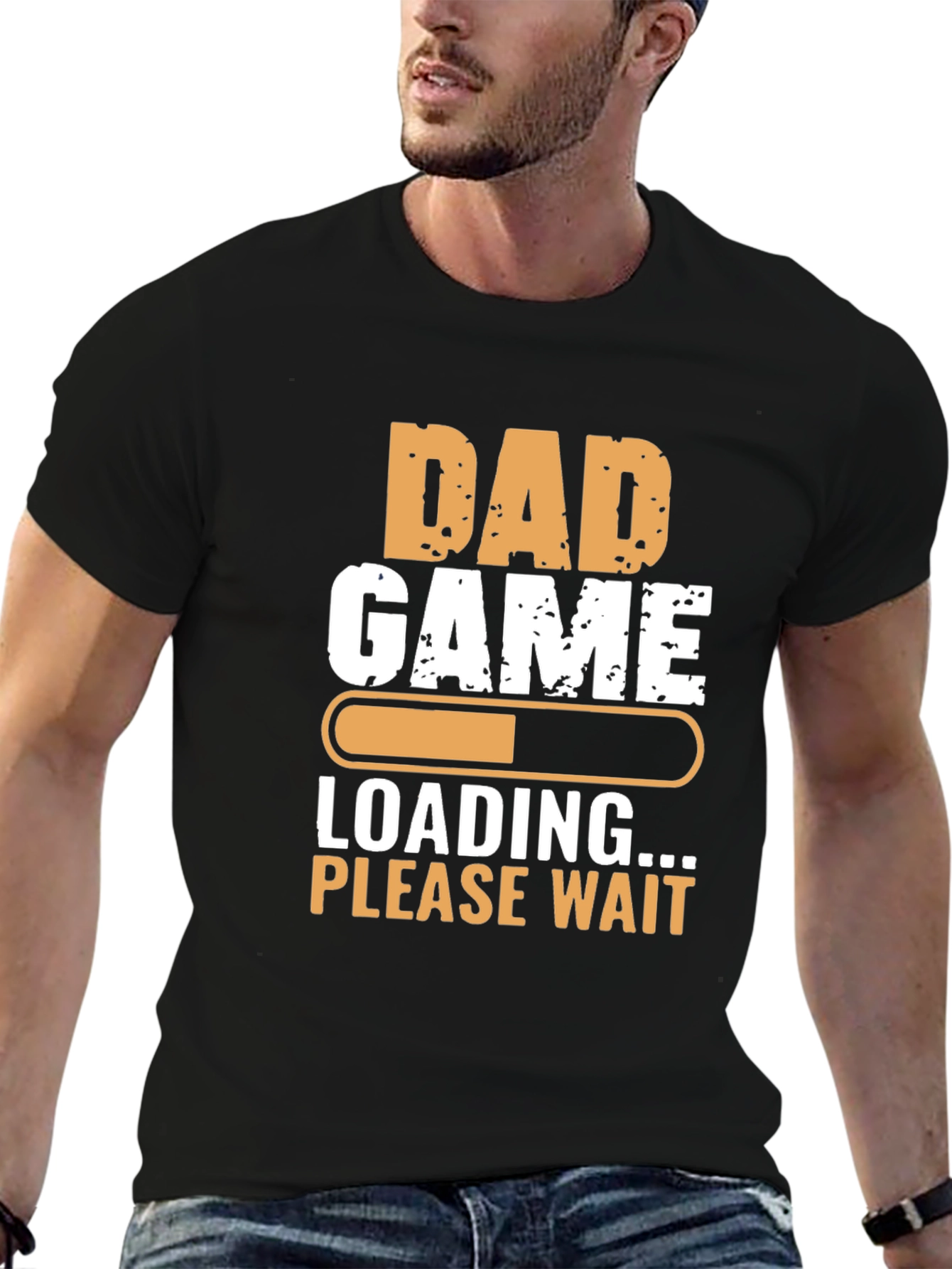 Dad Game Loading T-Shirt - Funny Fathers Day Tee