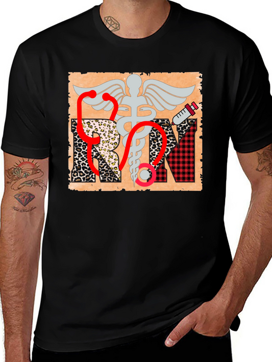 RN Nurse Graphic T-Shirt