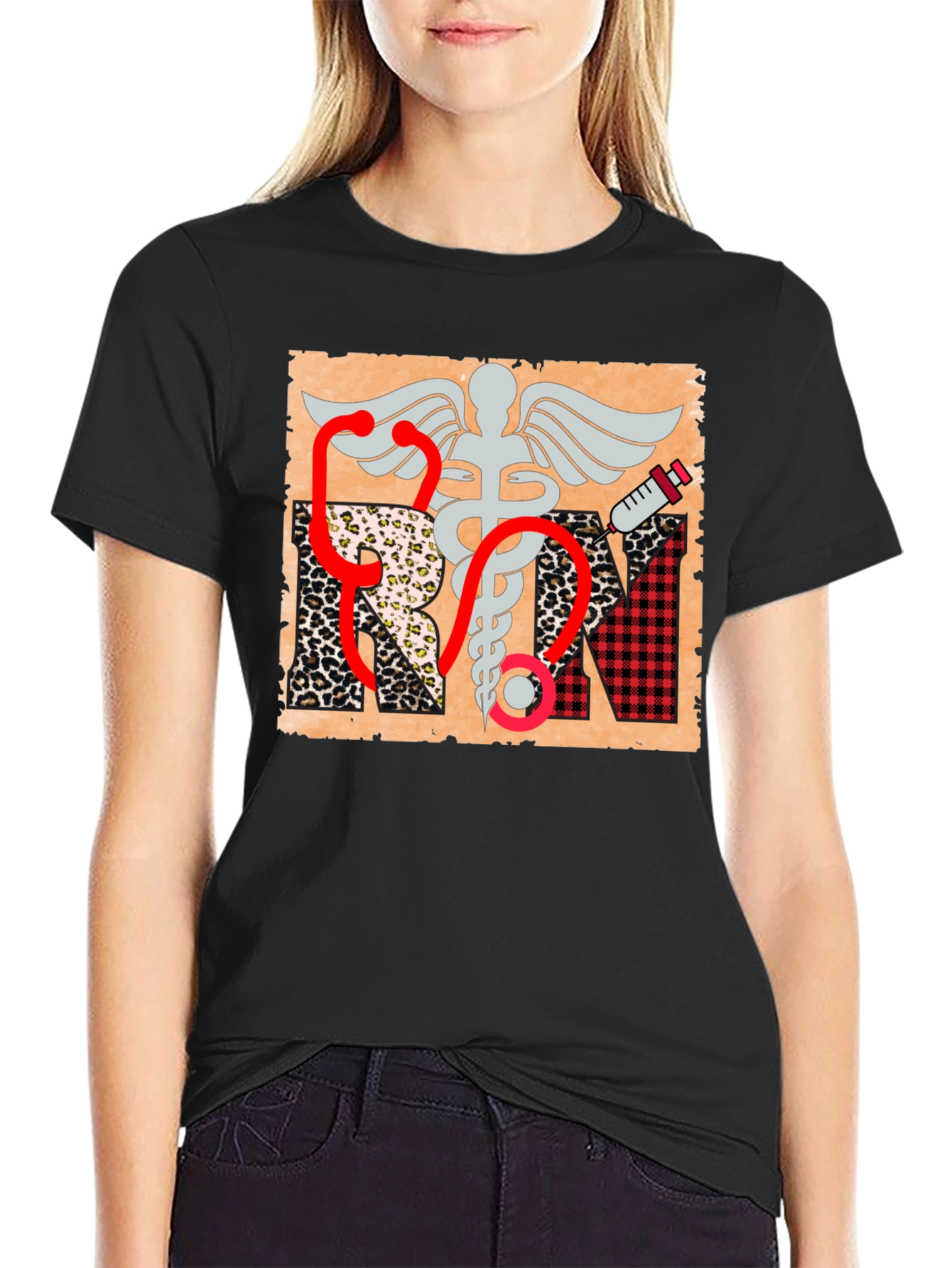 RN Nurse Graphic T-Shirt
