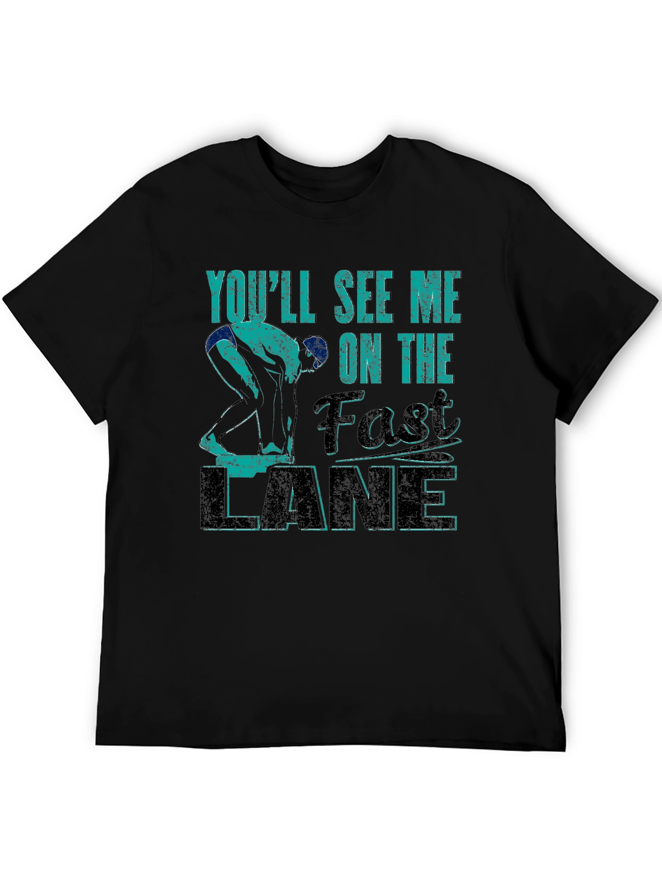 Swimmers Fast Lane T-Shirt