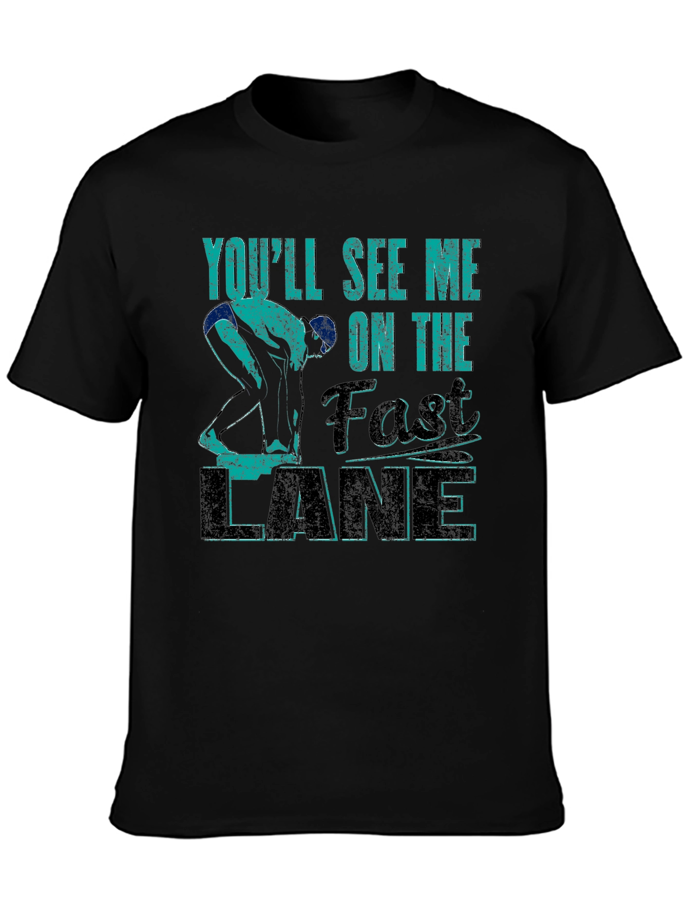 Swimmers Fast Lane T-Shirt