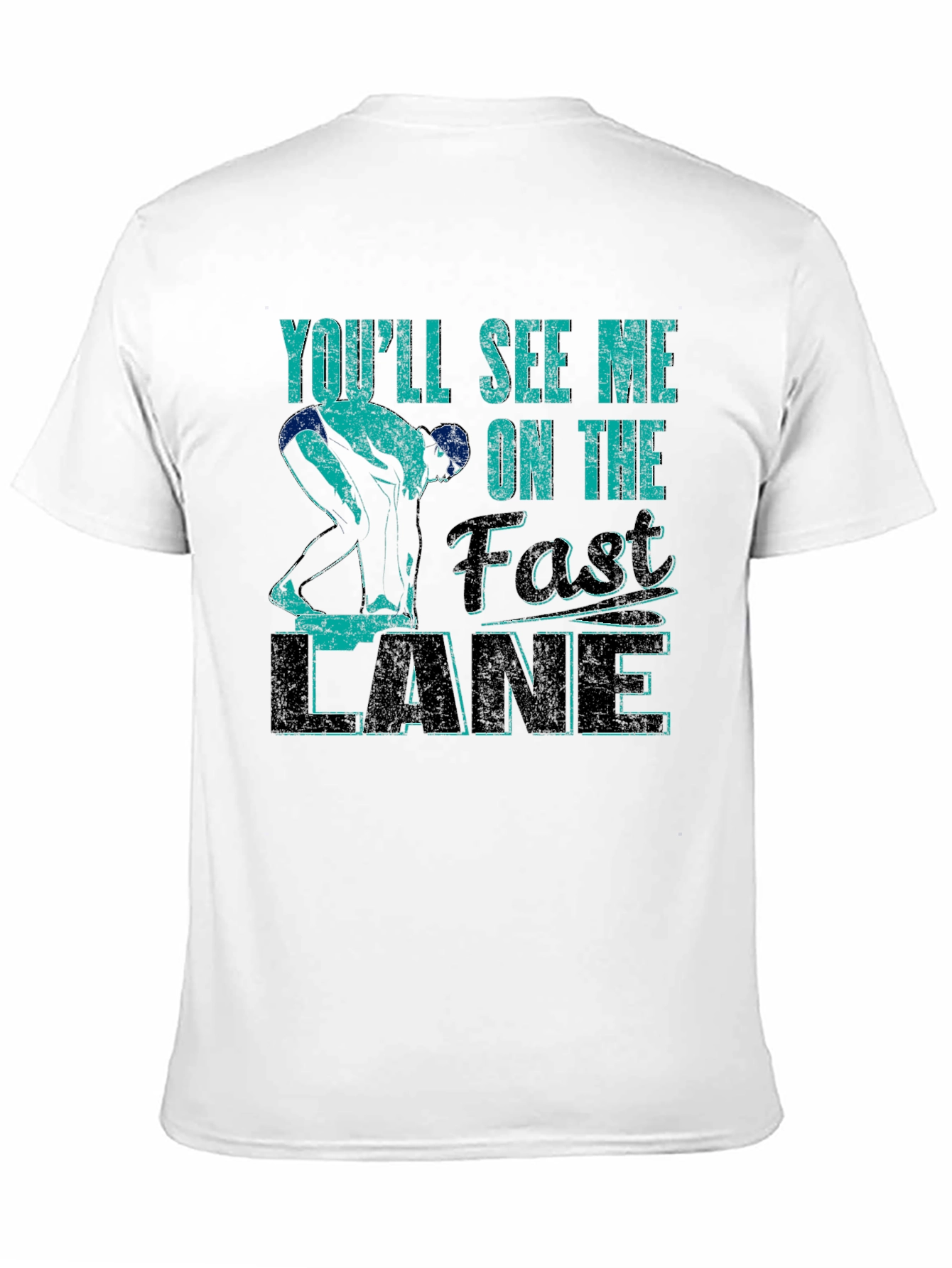 Swimmers Fast Lane T-Shirt