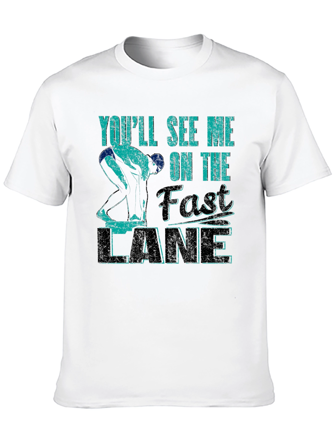Swimmers Fast Lane T-Shirt