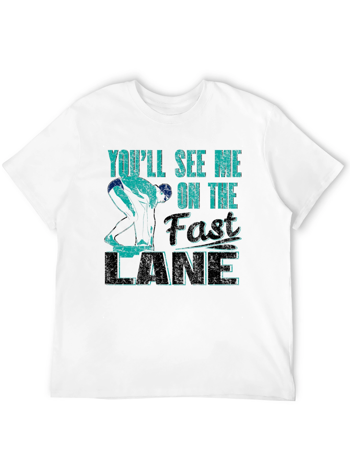 Swimmers Fast Lane T-Shirt