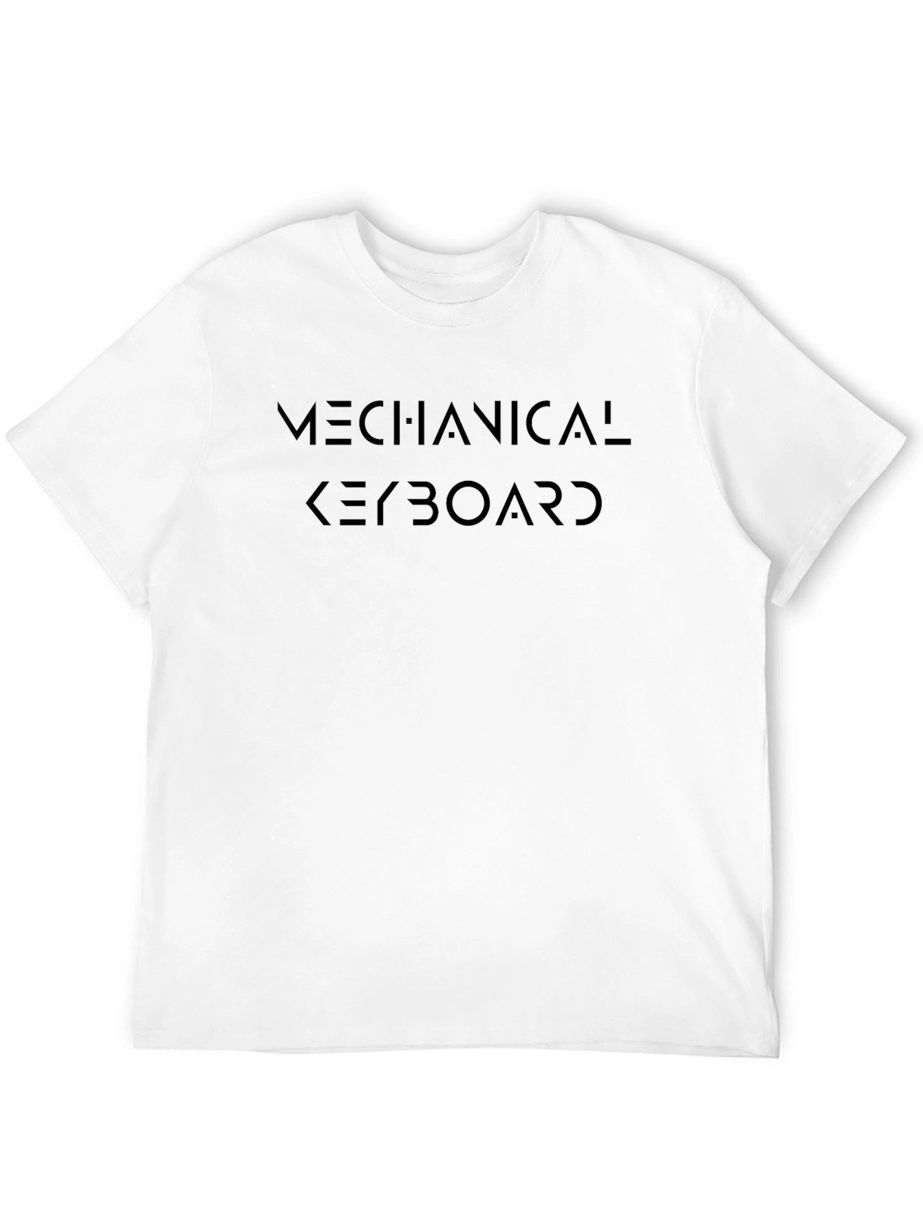 Mechanical Keyboard T-Shirt - Minimalist Style