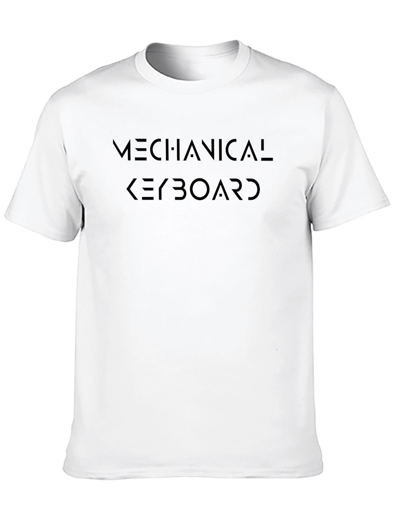Mechanical Keyboard T-Shirt - Minimalist Style