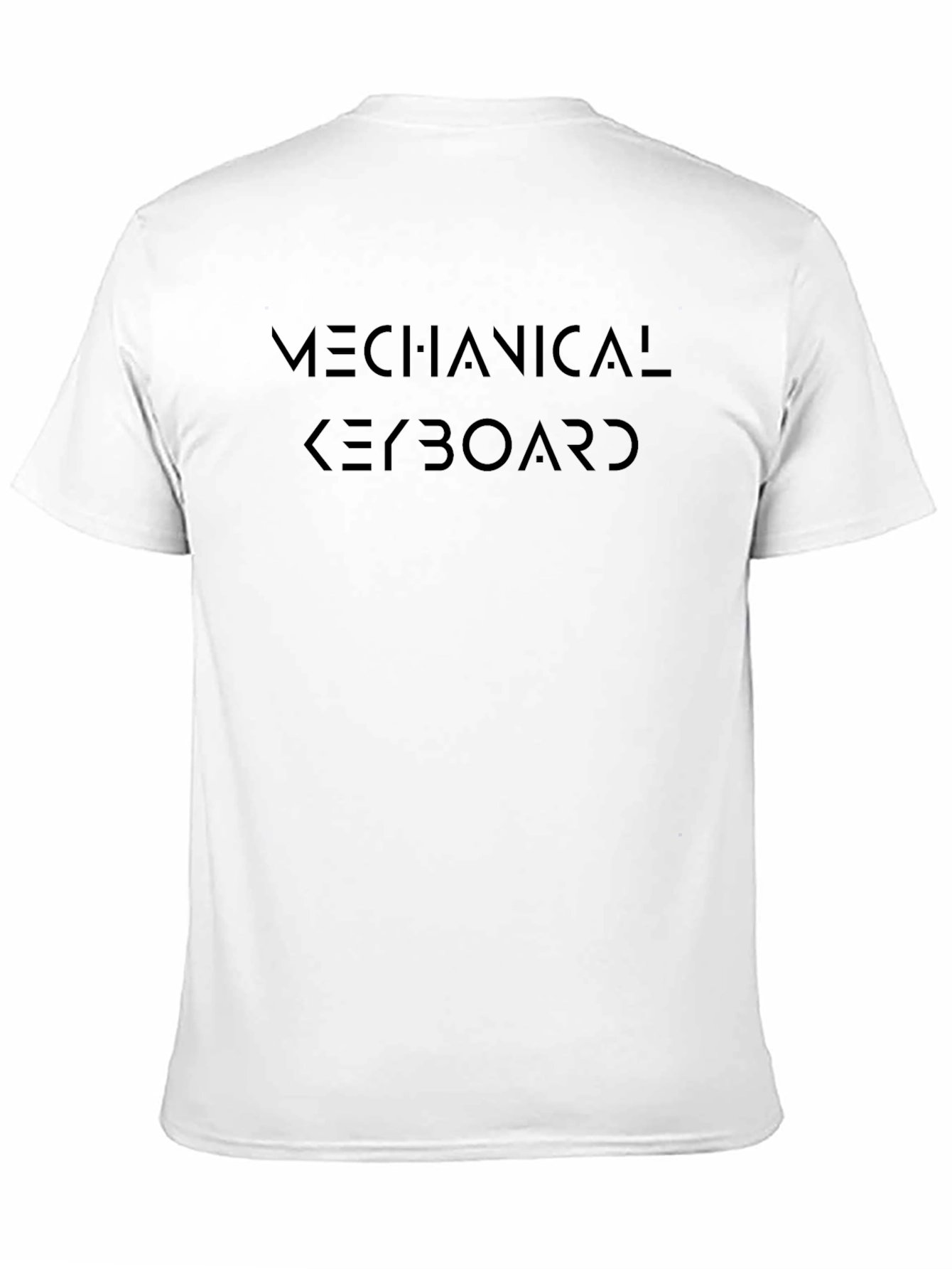 Mechanical Keyboard T-Shirt - Minimalist Style