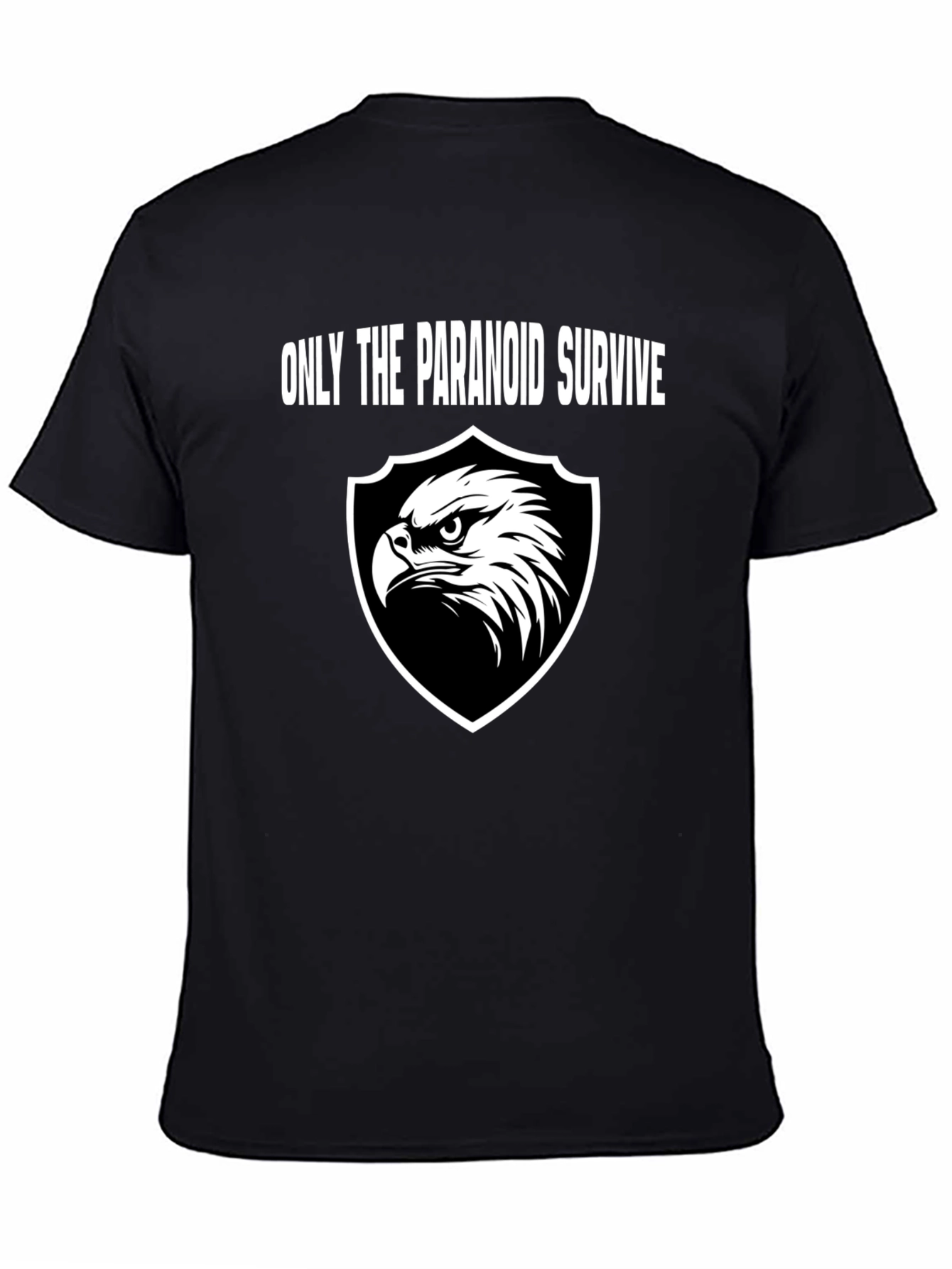 Paranoid Survive Eagle Shield Graphic Tee