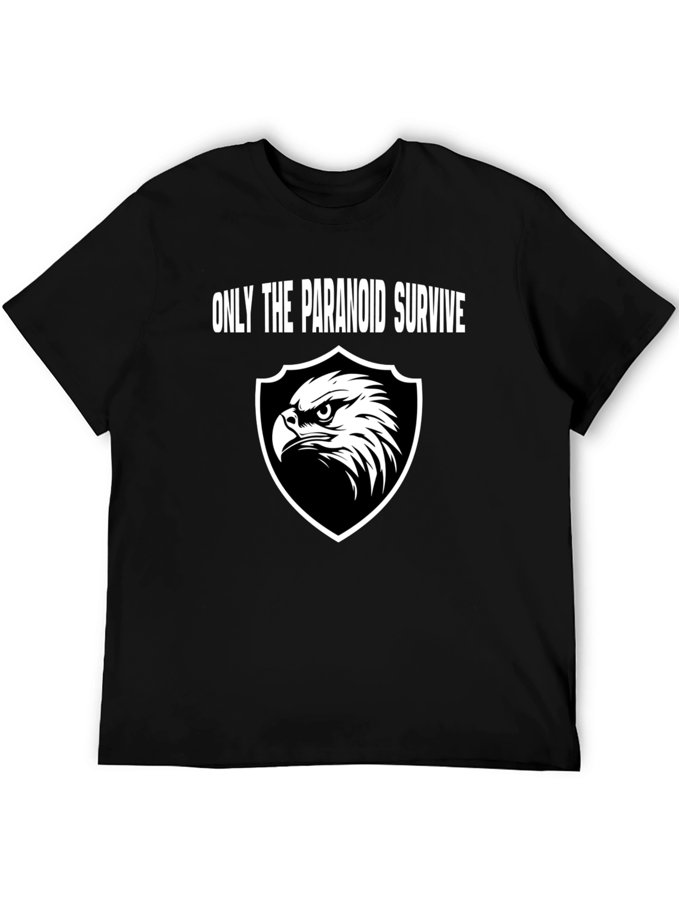 Paranoid Survive Eagle Shield Graphic Tee