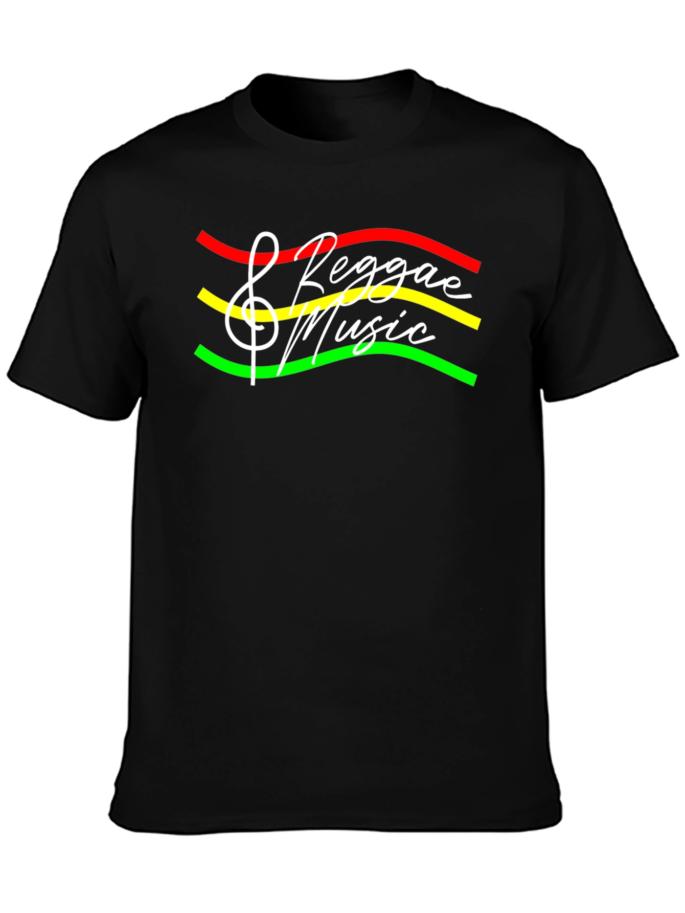 Reggae Music T-Shirt - Rastafarian Style Tee