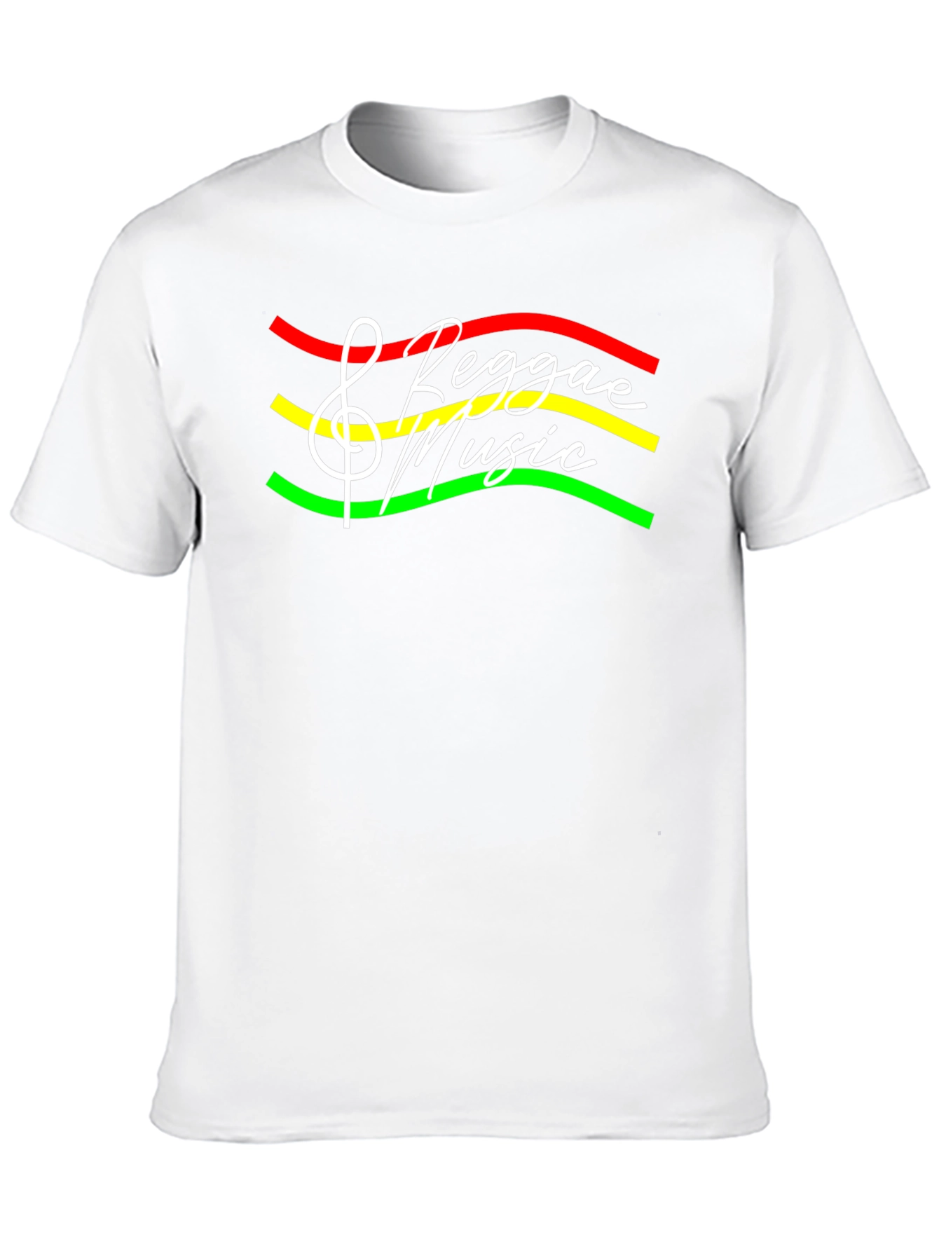 Reggae Music T-Shirt - Rastafarian Style Tee