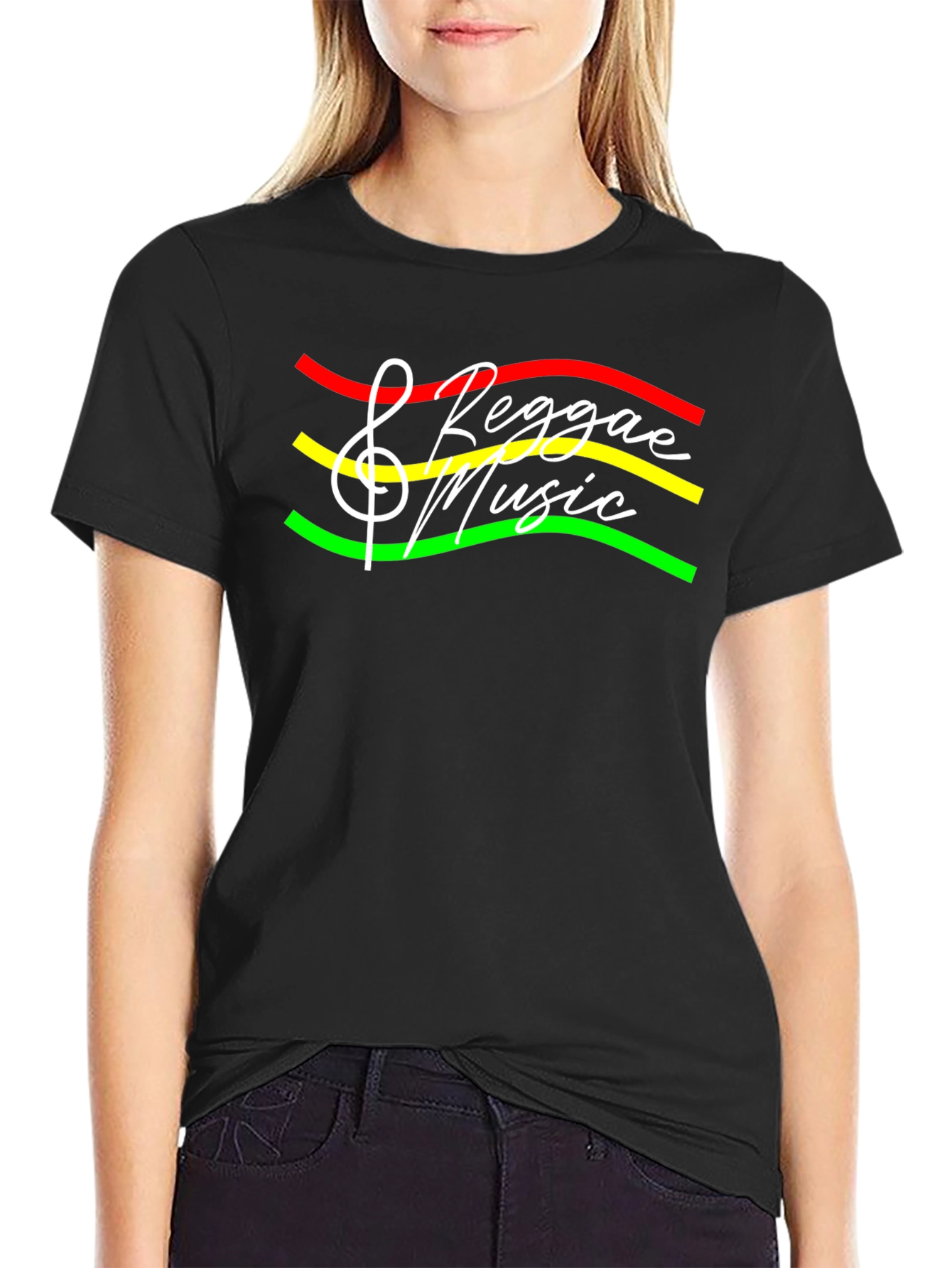 Reggae Music T-Shirt - Rastafarian Style Tee