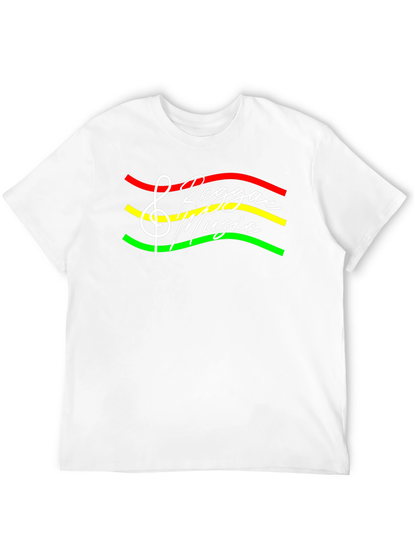 Reggae Music T-Shirt - Rastafarian Style Tee