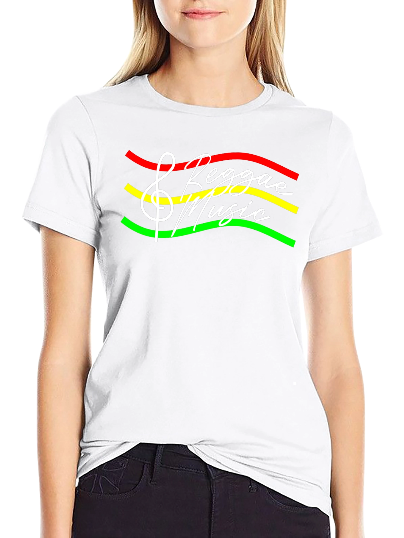 Reggae Music T-Shirt - Rastafarian Style Tee