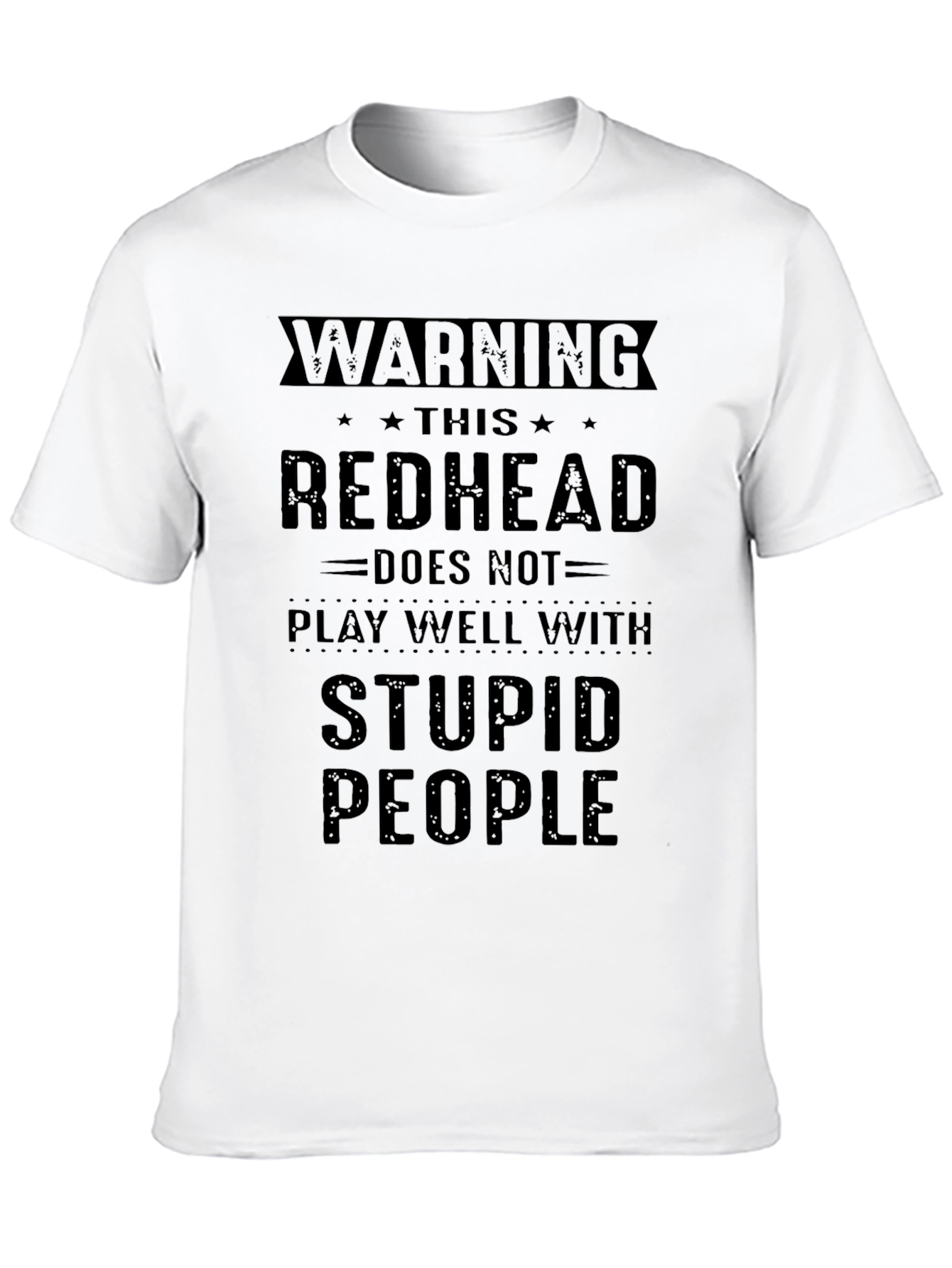 Warning Redhead T-Shirt