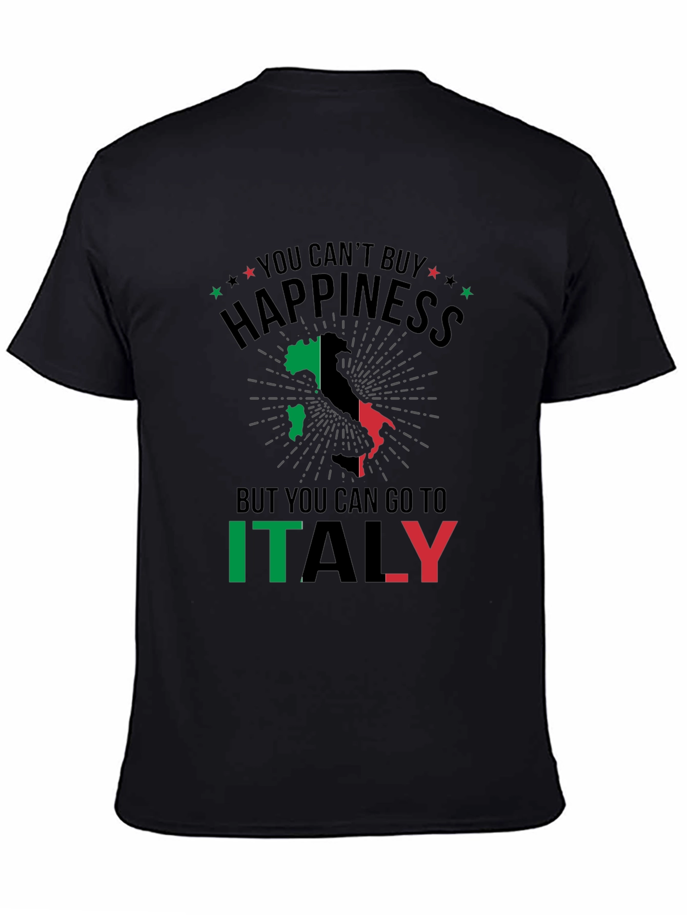 Italy Happiness T-Shirt - Travel Souvenir Tee