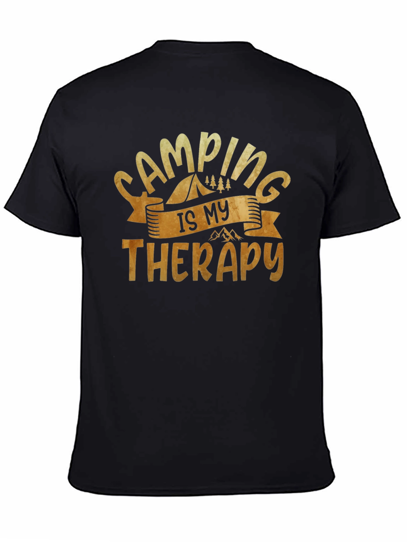 Camping Is My Therapy Graphic Tee