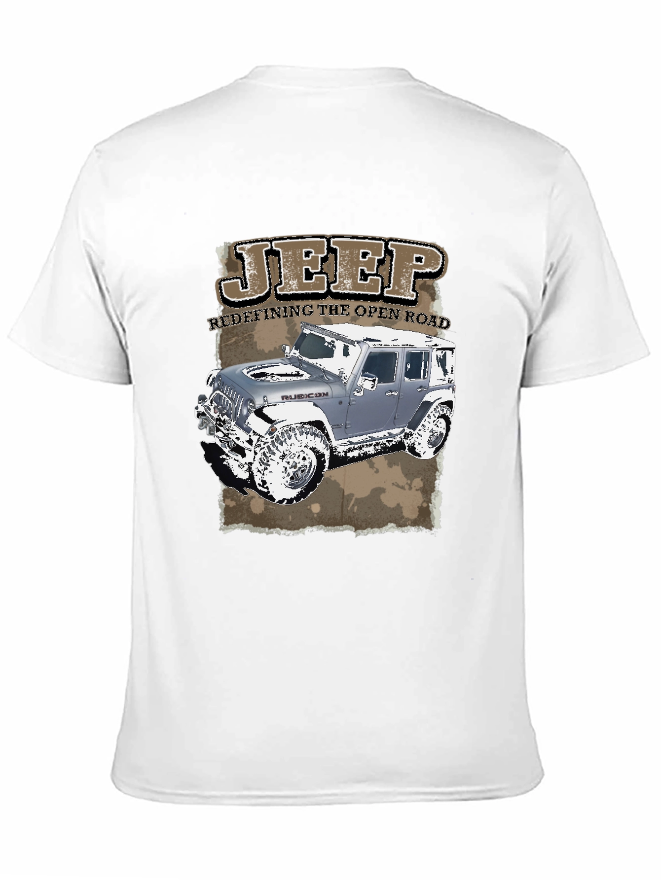 Jeep Redefining the Open Road Black T-Shirt