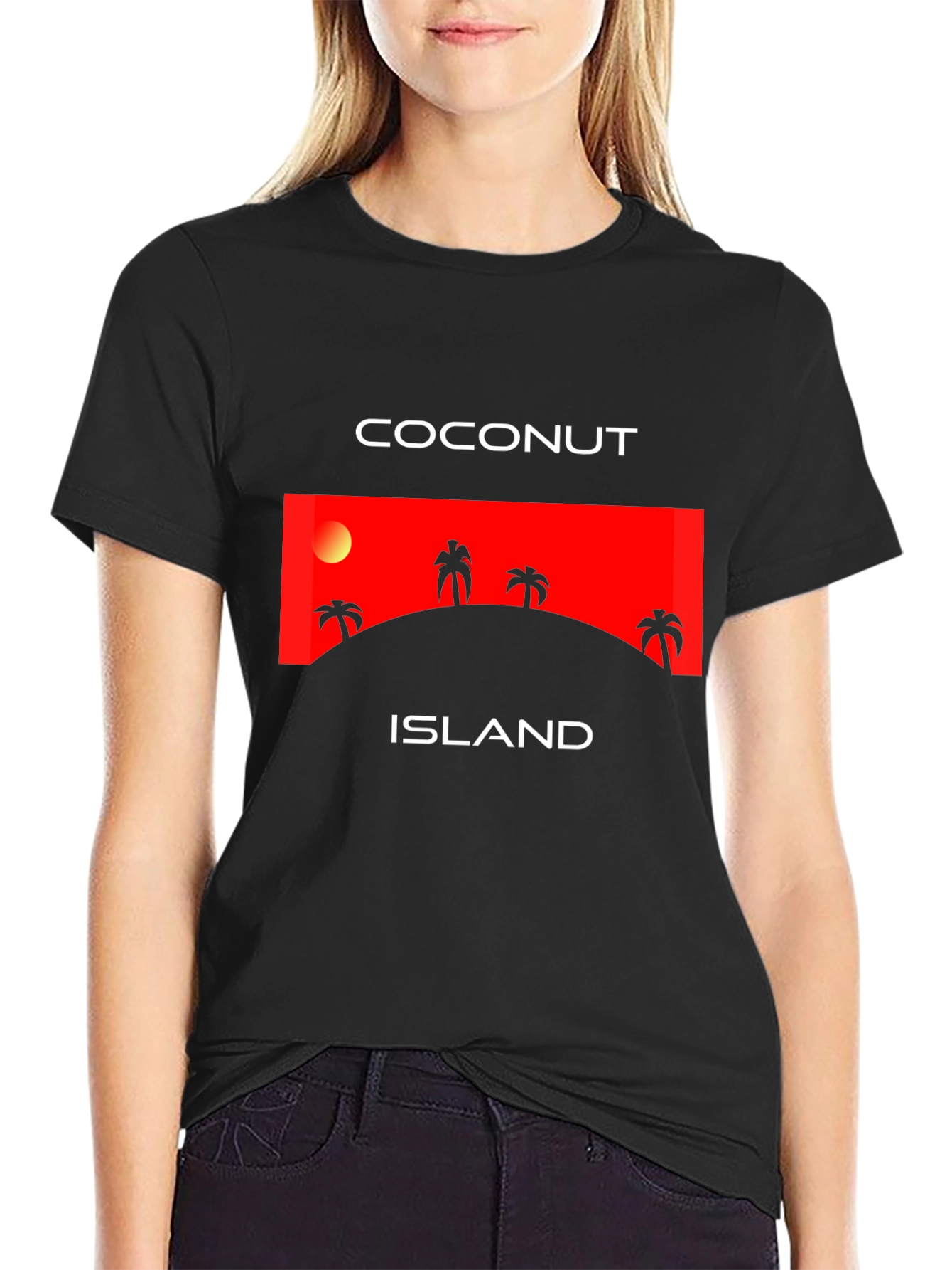 Coconut Island Graphic T-Shirt