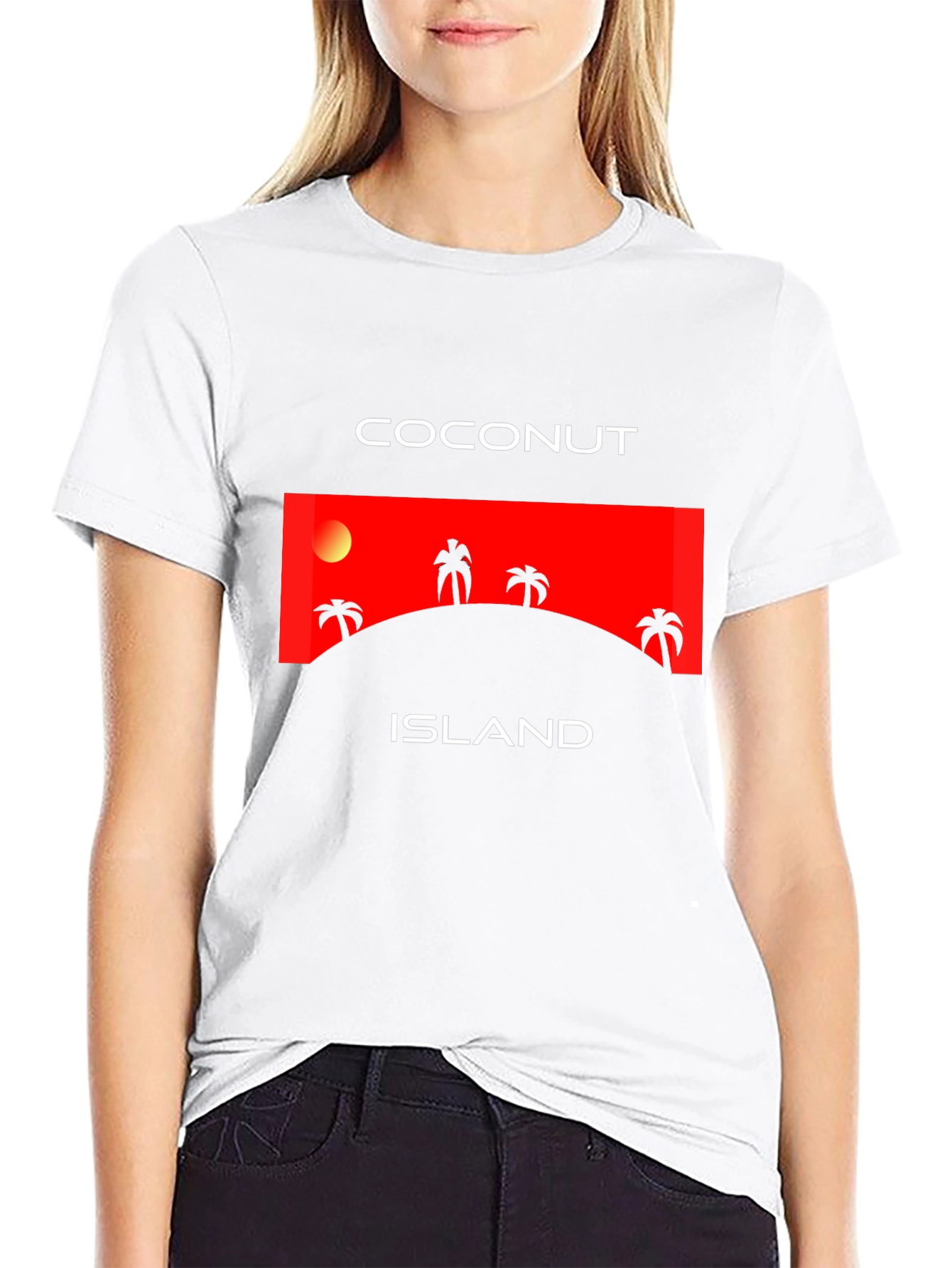 Coconut Island Graphic T-Shirt