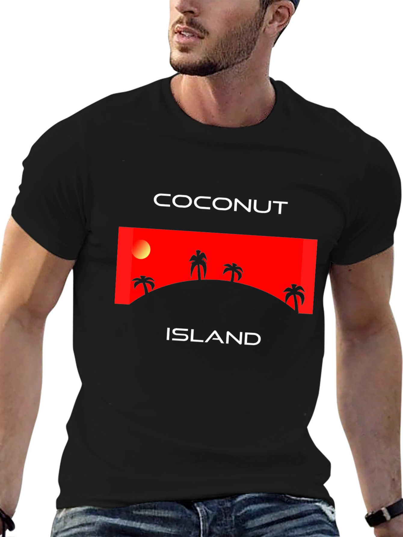 Coconut Island Graphic T-Shirt