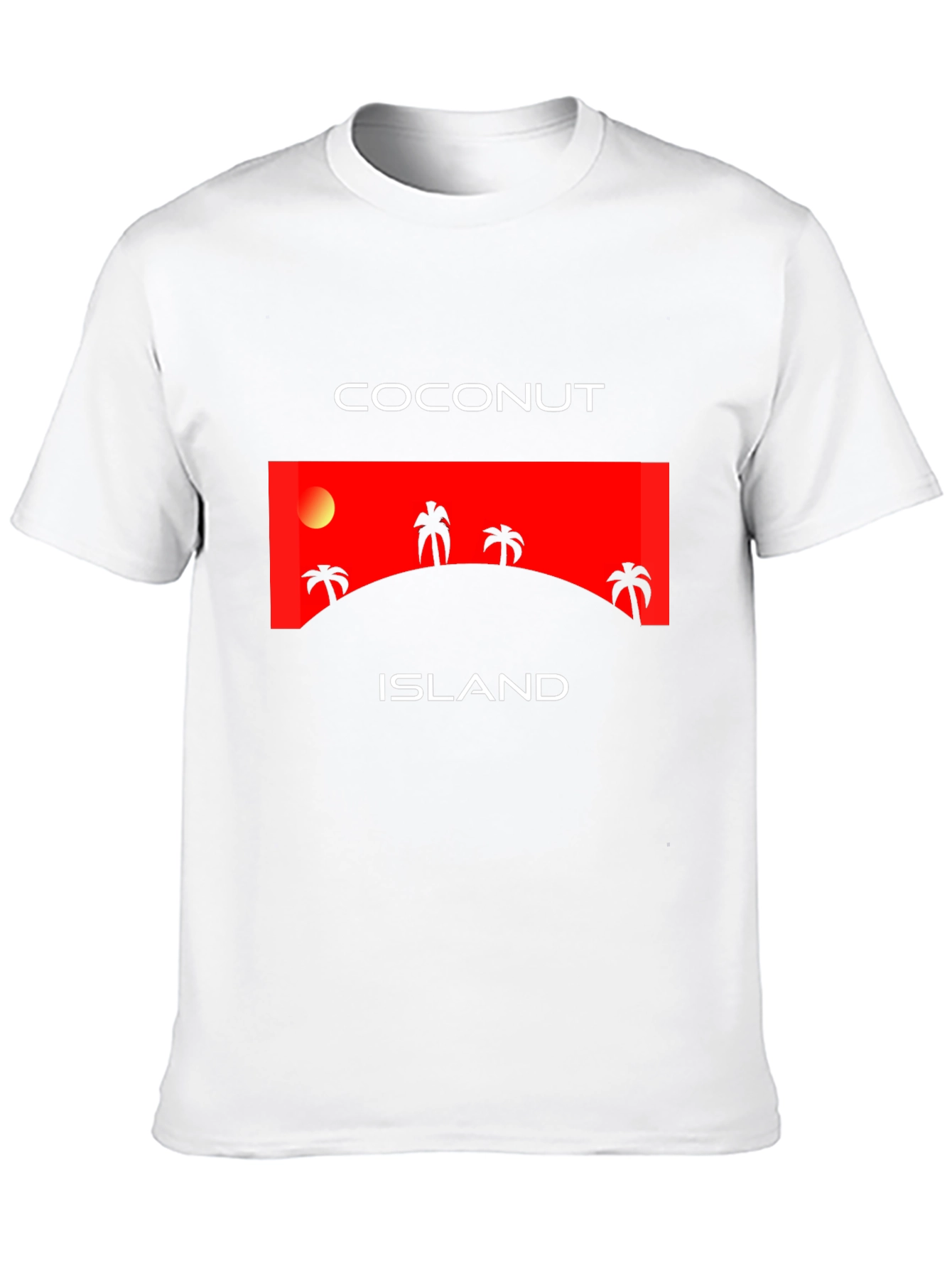 Coconut Island Graphic T-Shirt