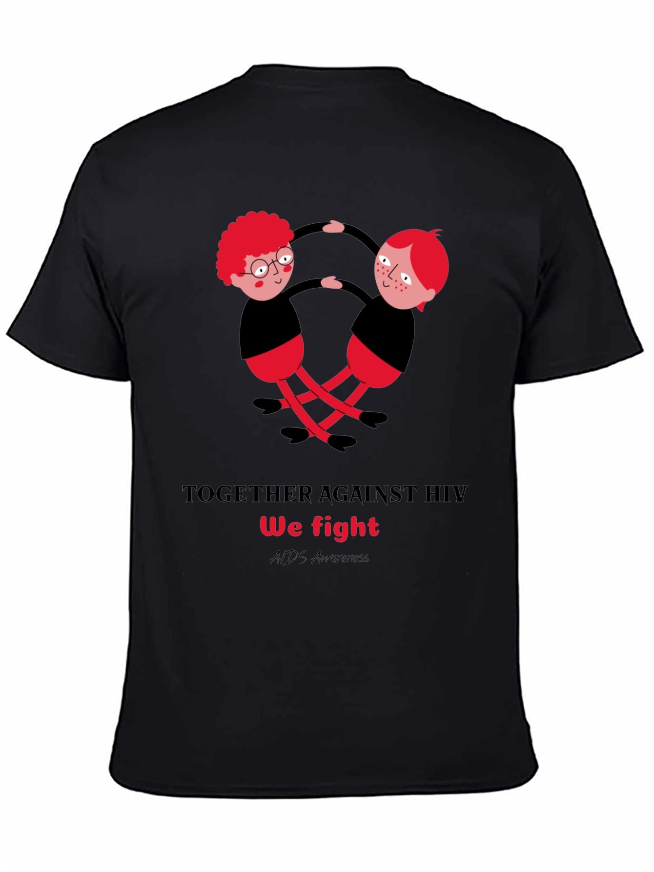 HIV Awareness T-Shirt - Together We Fight